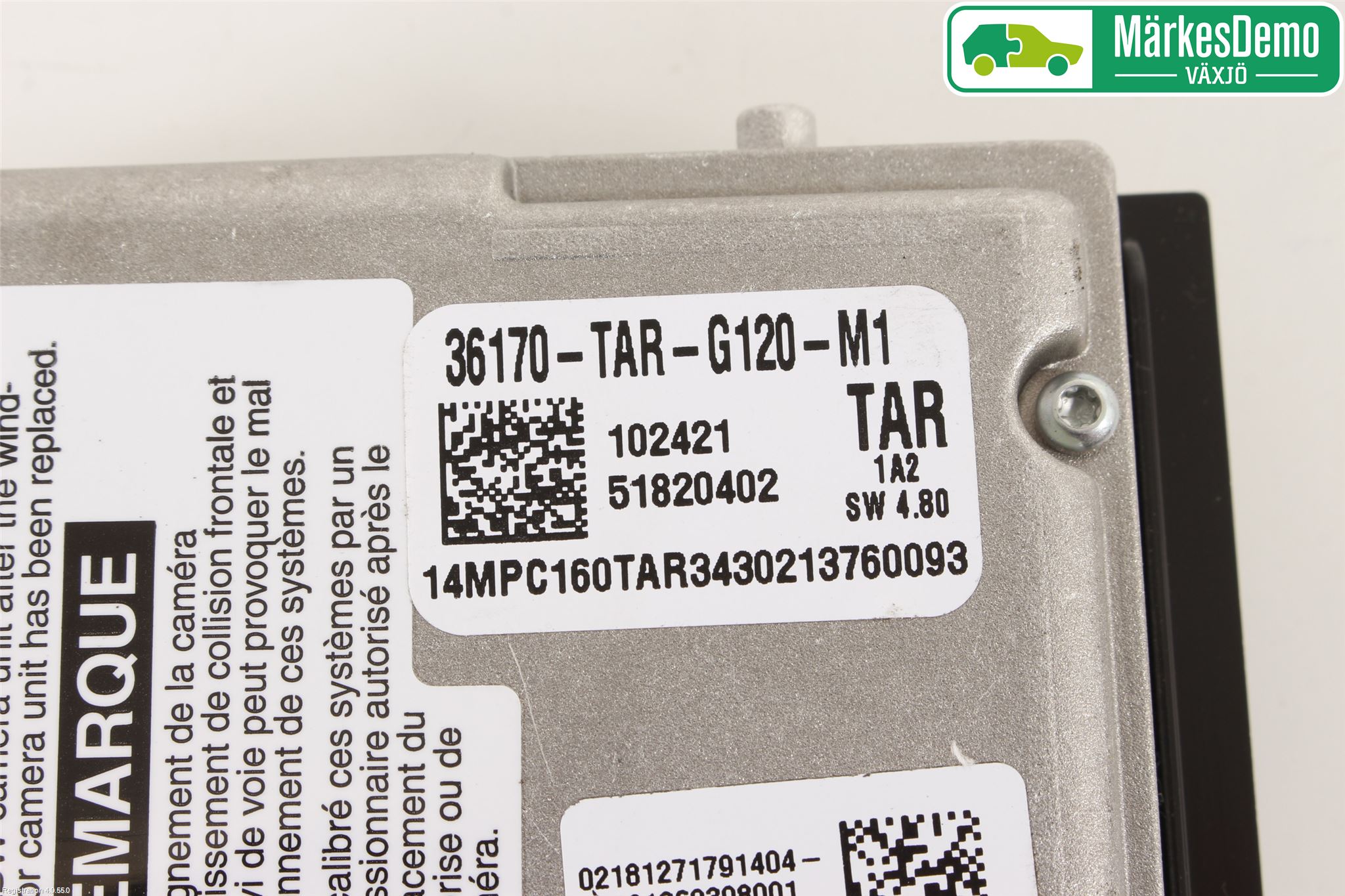 Honda JAZZ 15-20 Sensor Aktivt Kollisionsskydd