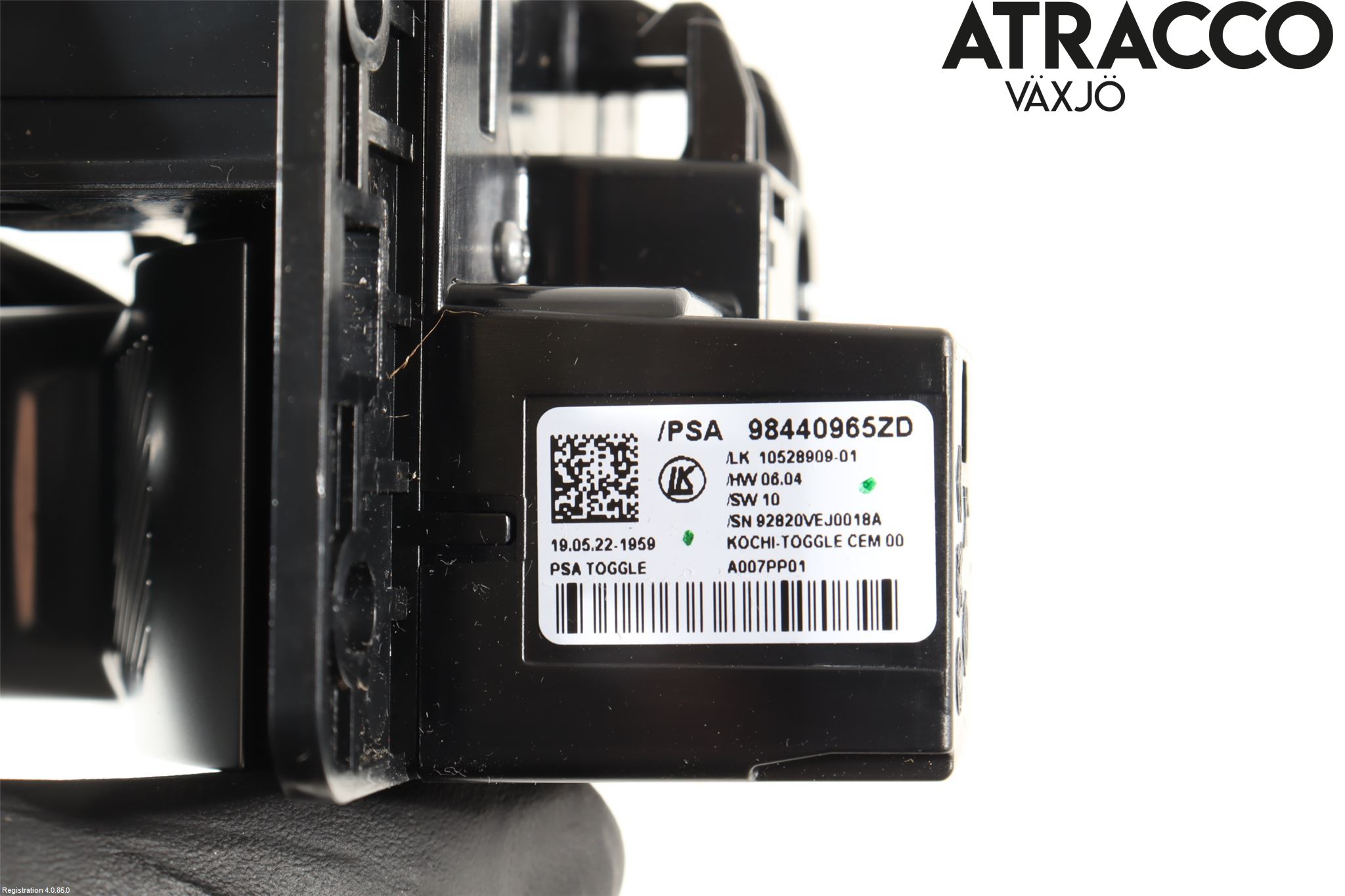 Peugeot 208/E-208 20- Strömställare Växellåda