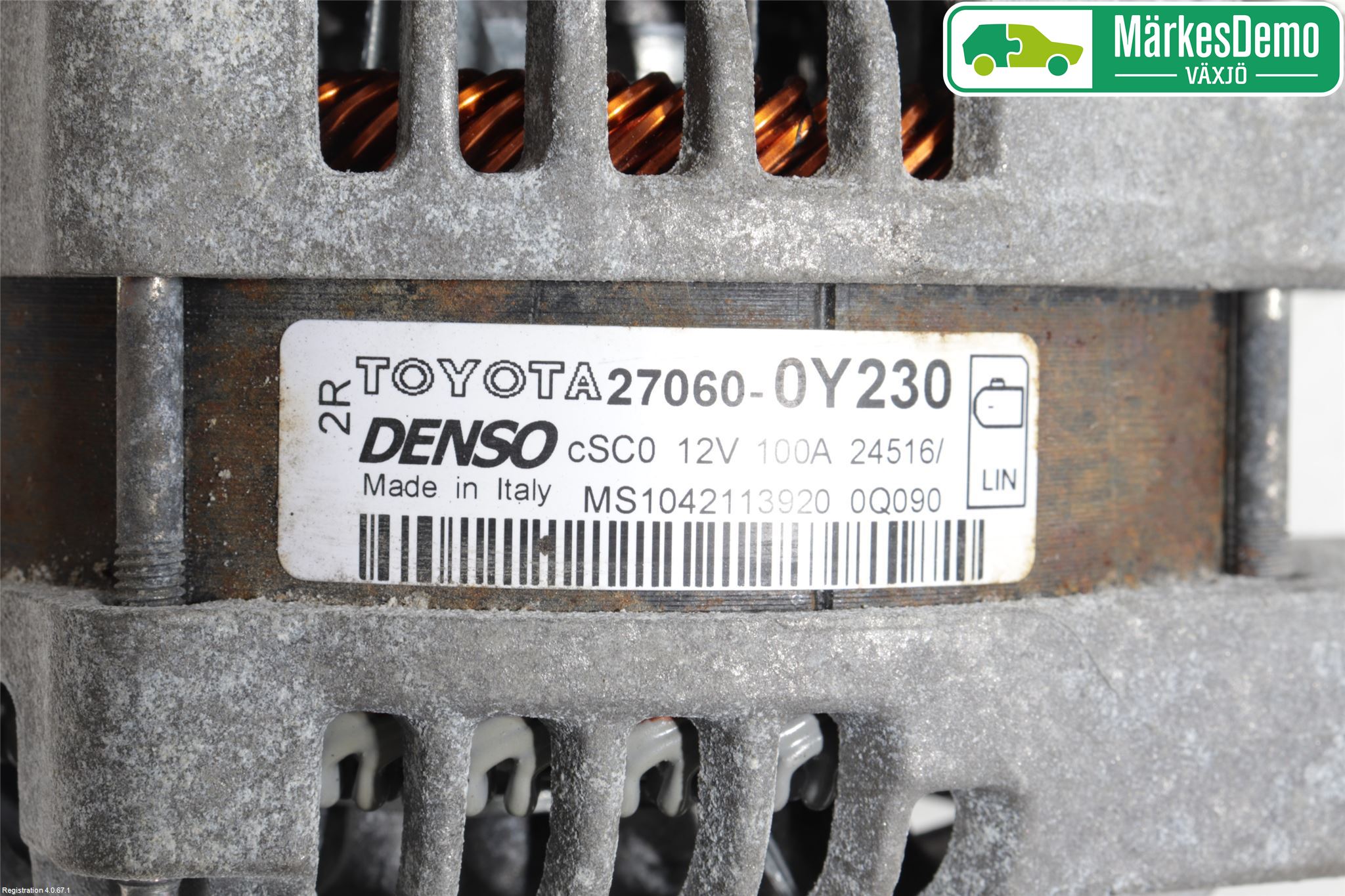 Toyota AURIS 13-19 Generator