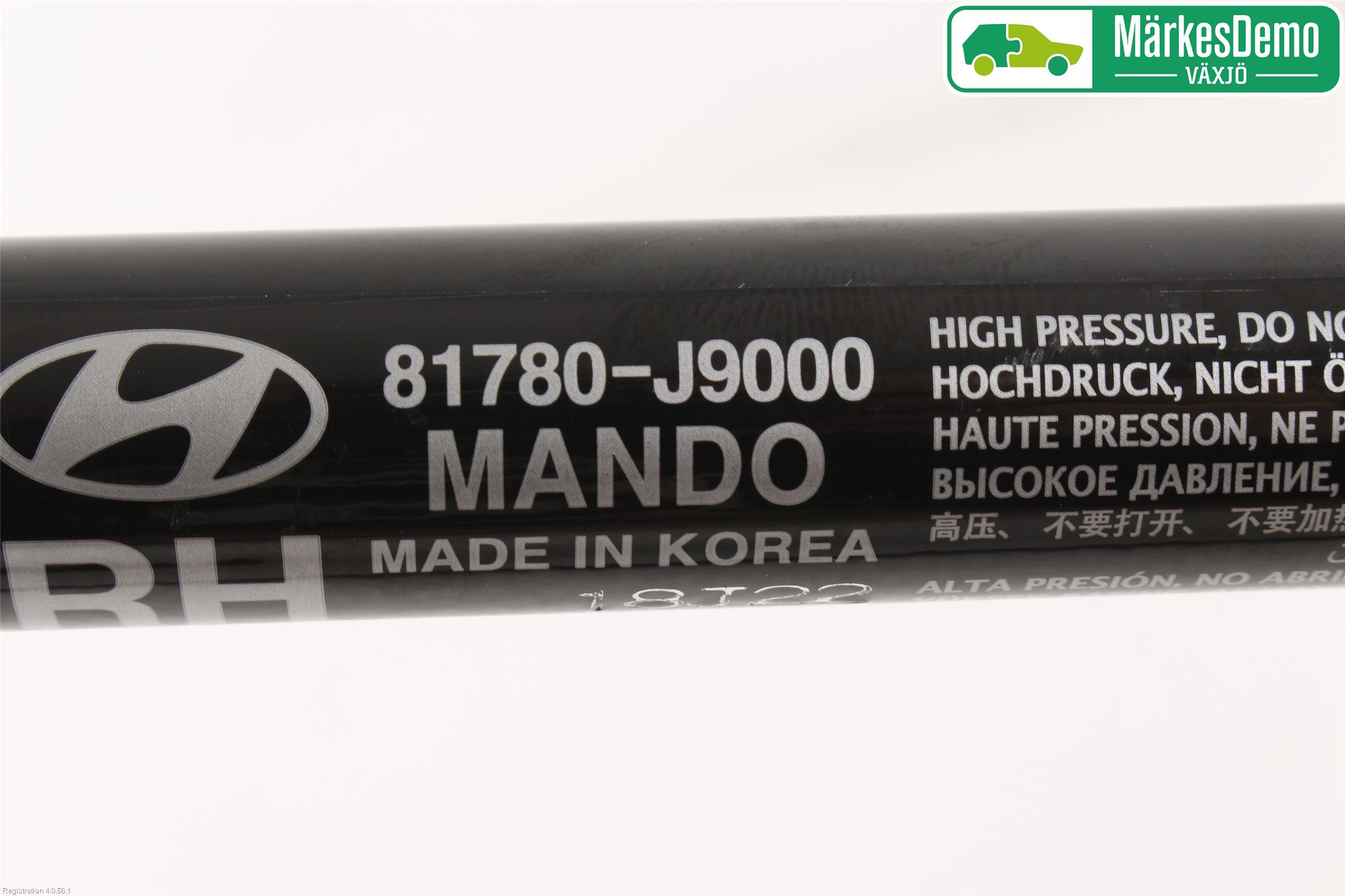 Hyundai KONA/ELECTRIC OS 18-23 Gasfjäder Baklucka