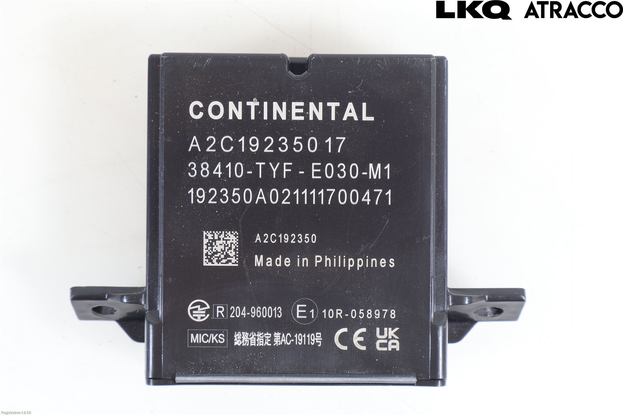 Honda E 20-23 Styrenhet Övrigt