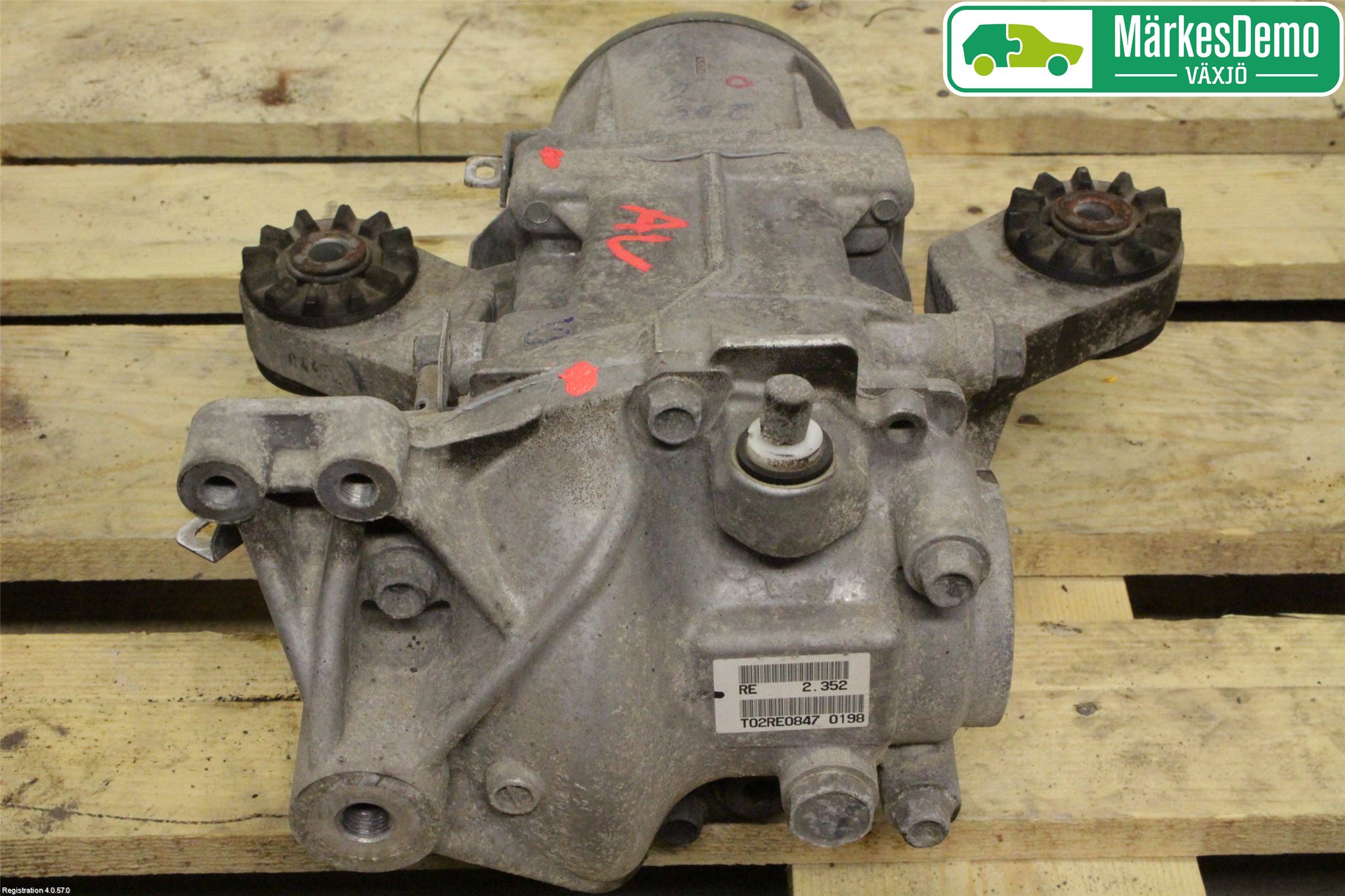 Mitsubishi OUTLANDER 13-21 Bakväxel-Diff