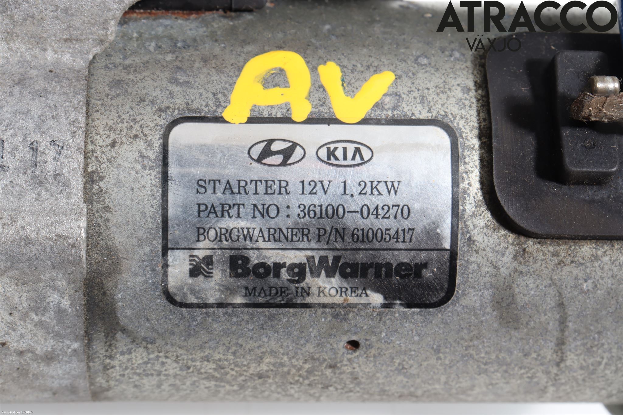 Hyundai i30 PD 17- Startmotor