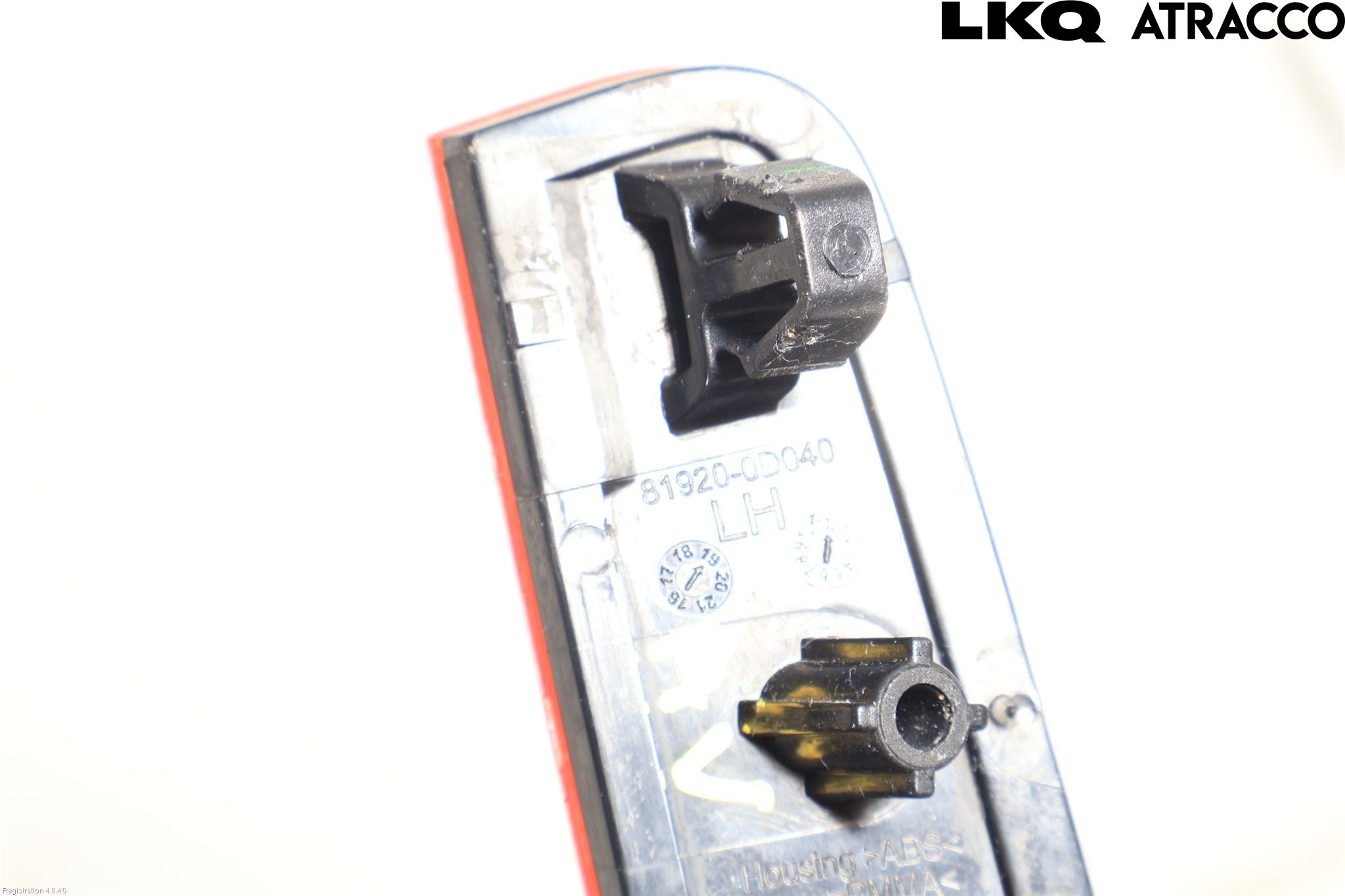 Toyota YARIS XP130 15-20 Dimljus/Reflex Bak