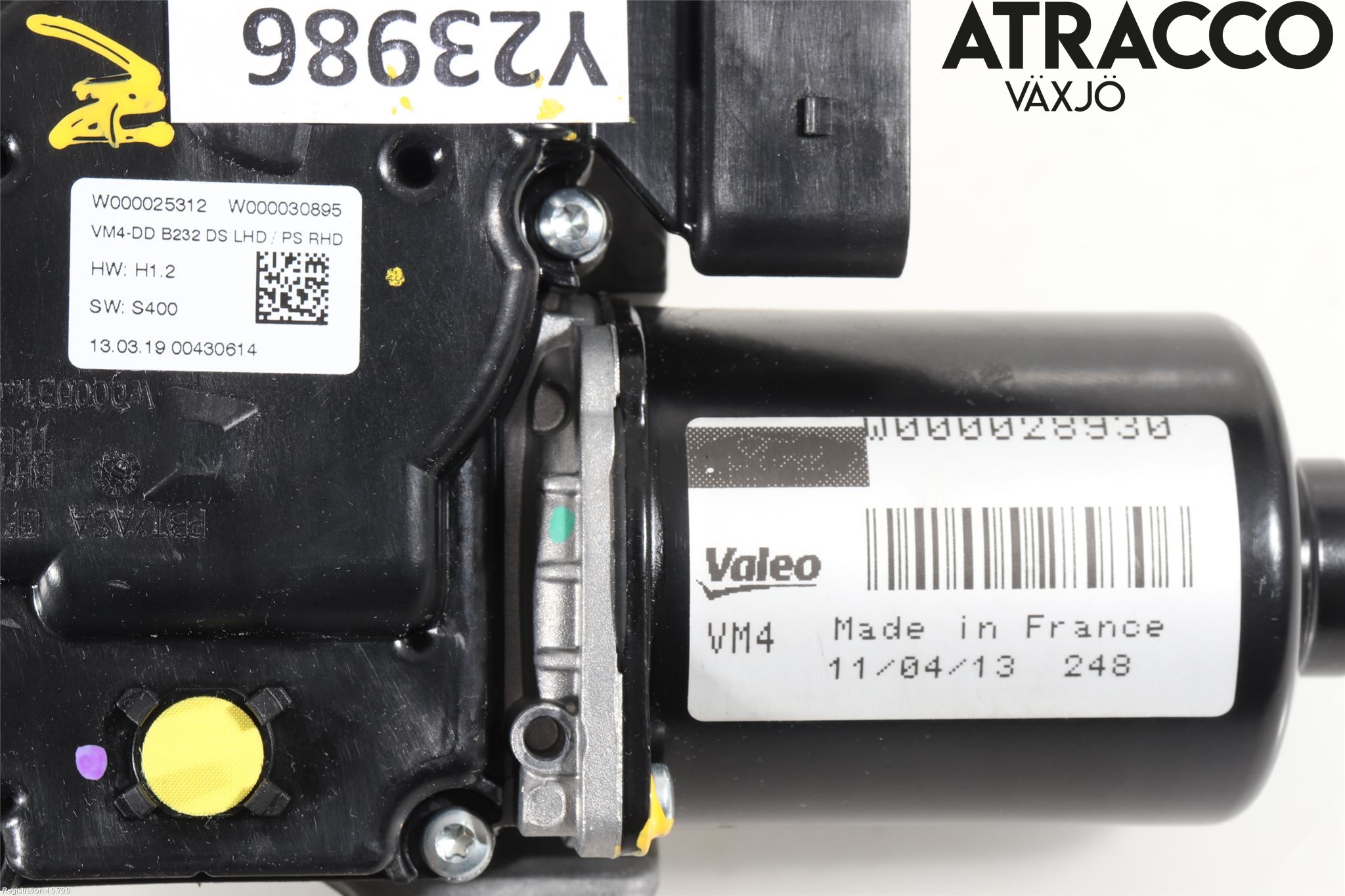 Ford B-MAX 12-17 Torkarmotor Vindruta