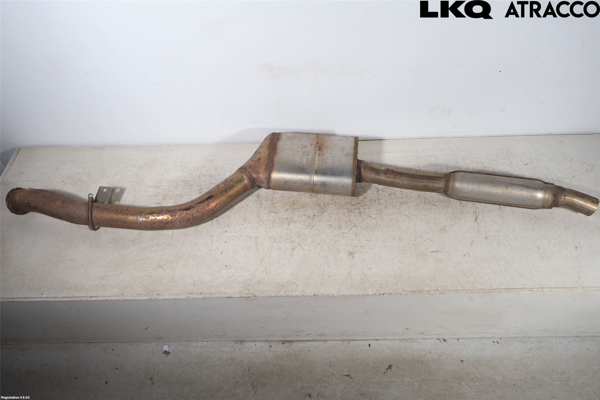 BMW X3 G01 18- Avgasrör Främre-Mitt-Bak