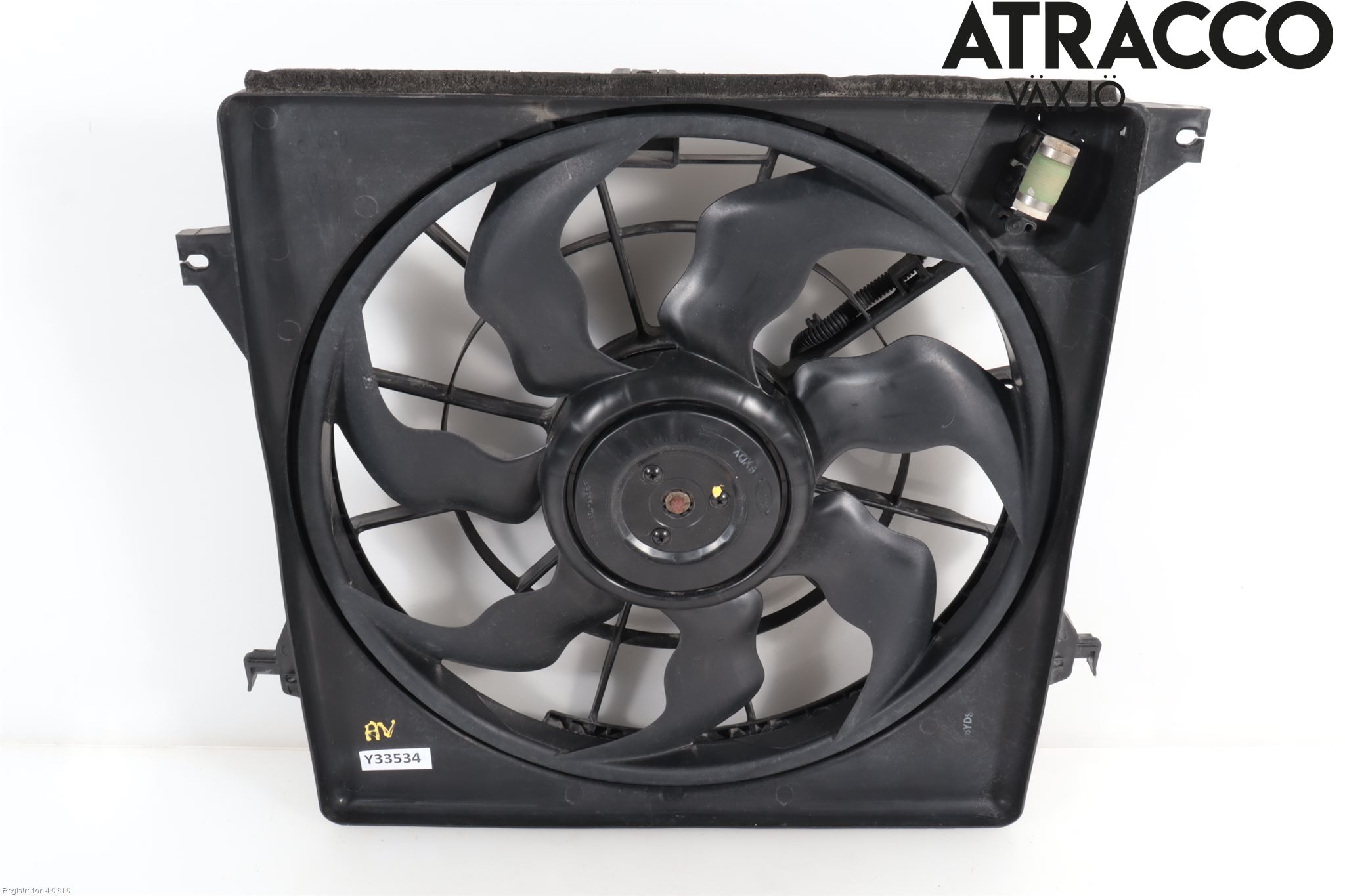 Kia CARENS III 13-19 Kylfläktkåpa