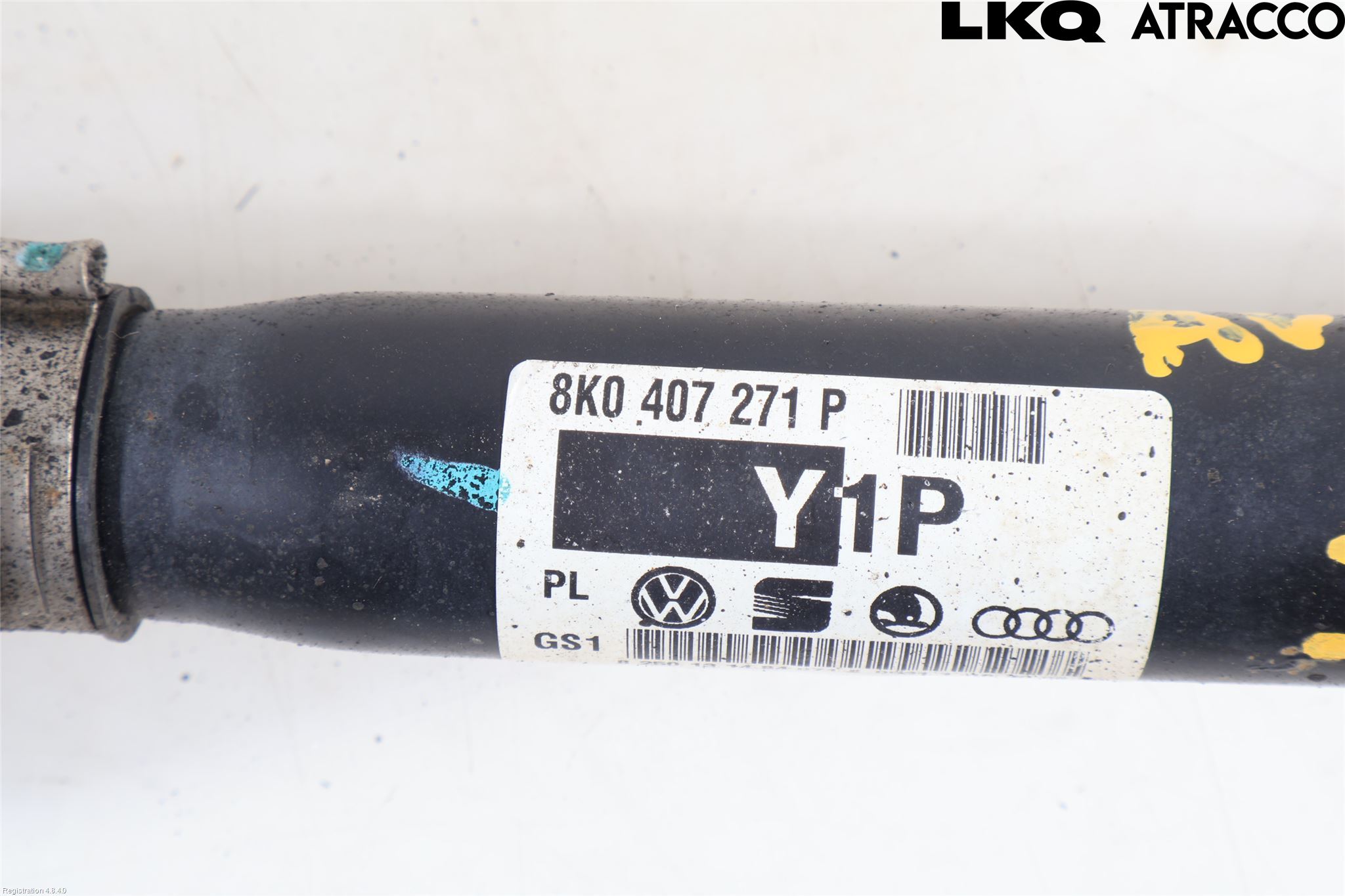 Audi A5 07-16 Drivaxel Fram Höger