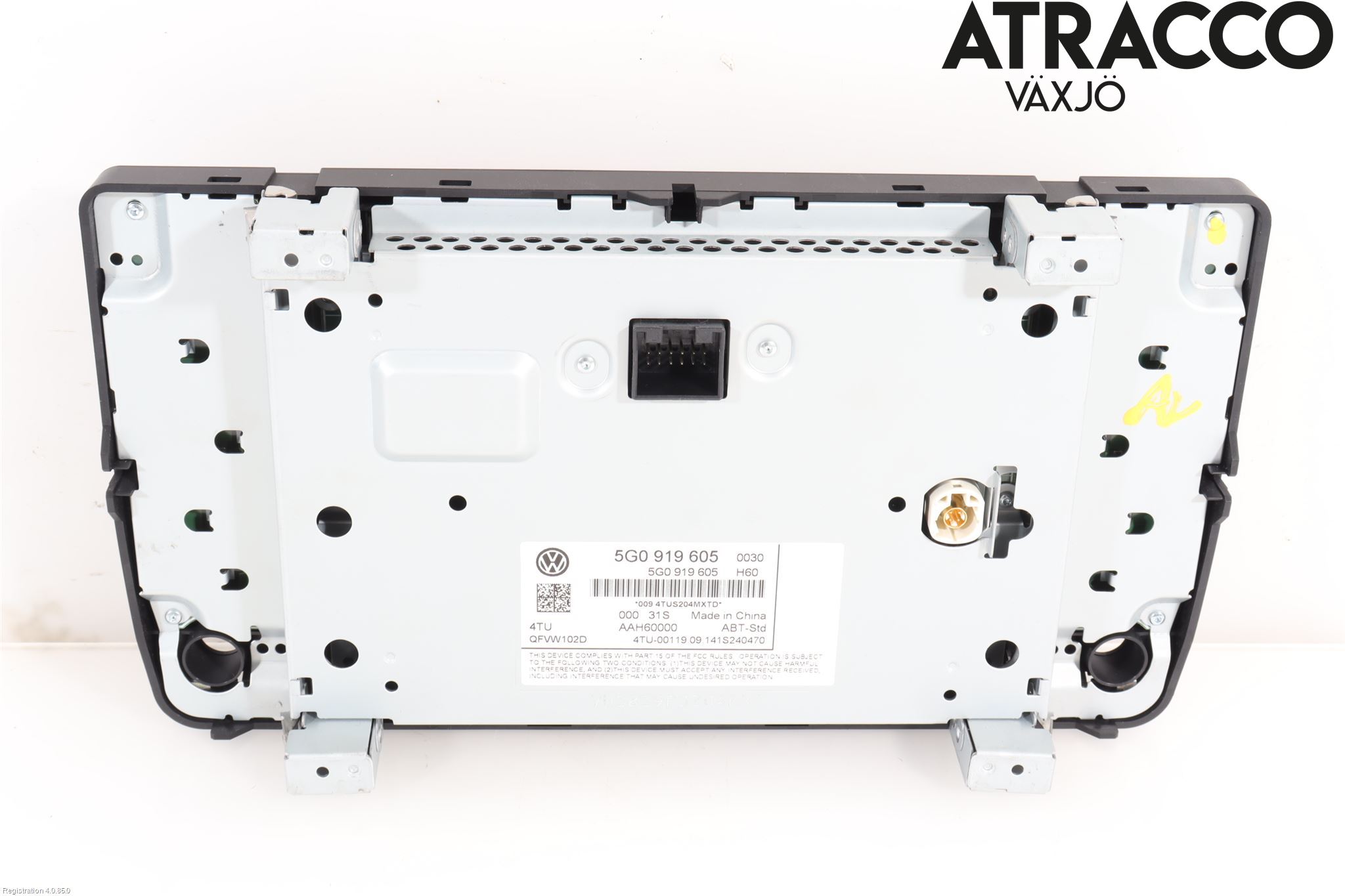 Volkswagen VW GOLF / E-GOLF VII 13-20 Multifunktionsdisplay