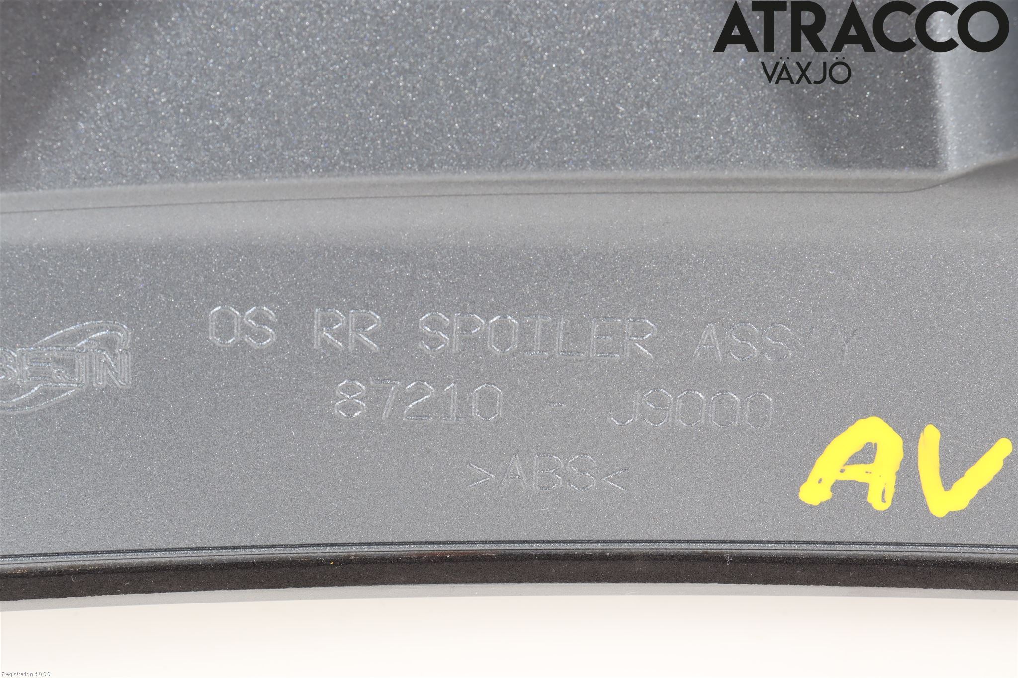 Hyundai KONA/ELECTRIC OS 18-23 Spoiler Baklucka