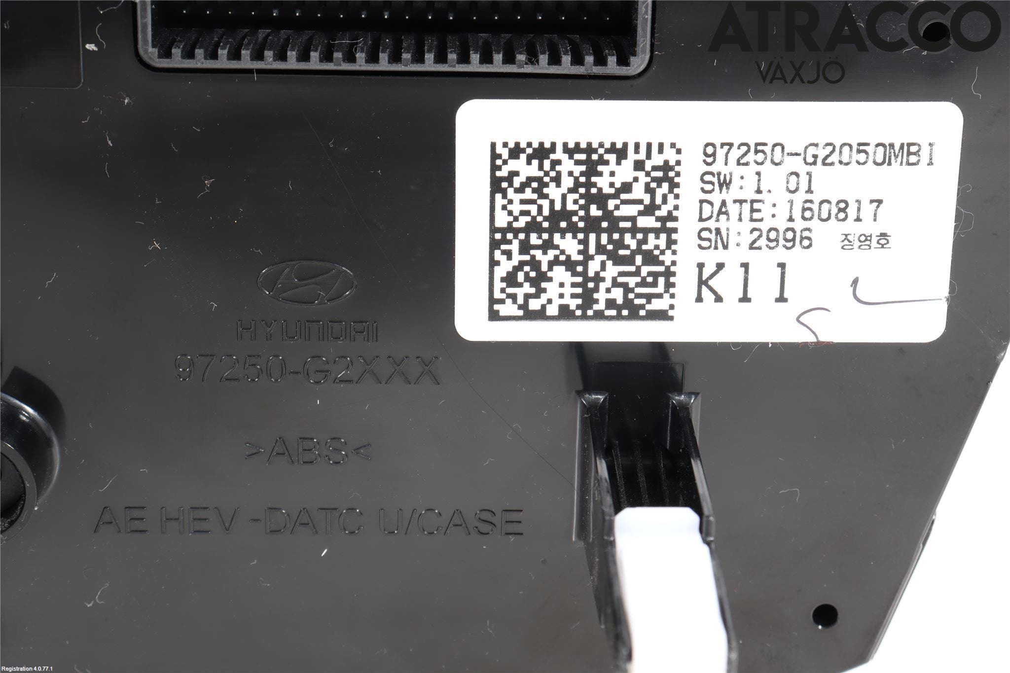 Hyundai IONIQ AE 17-22 Ac Styrenhet Ac Manöveren