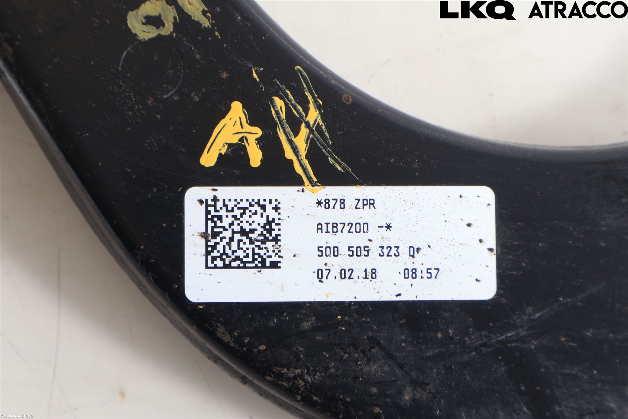 Volkswagen VW PASSAT 15-19 Bärarm Bak Övre Höger