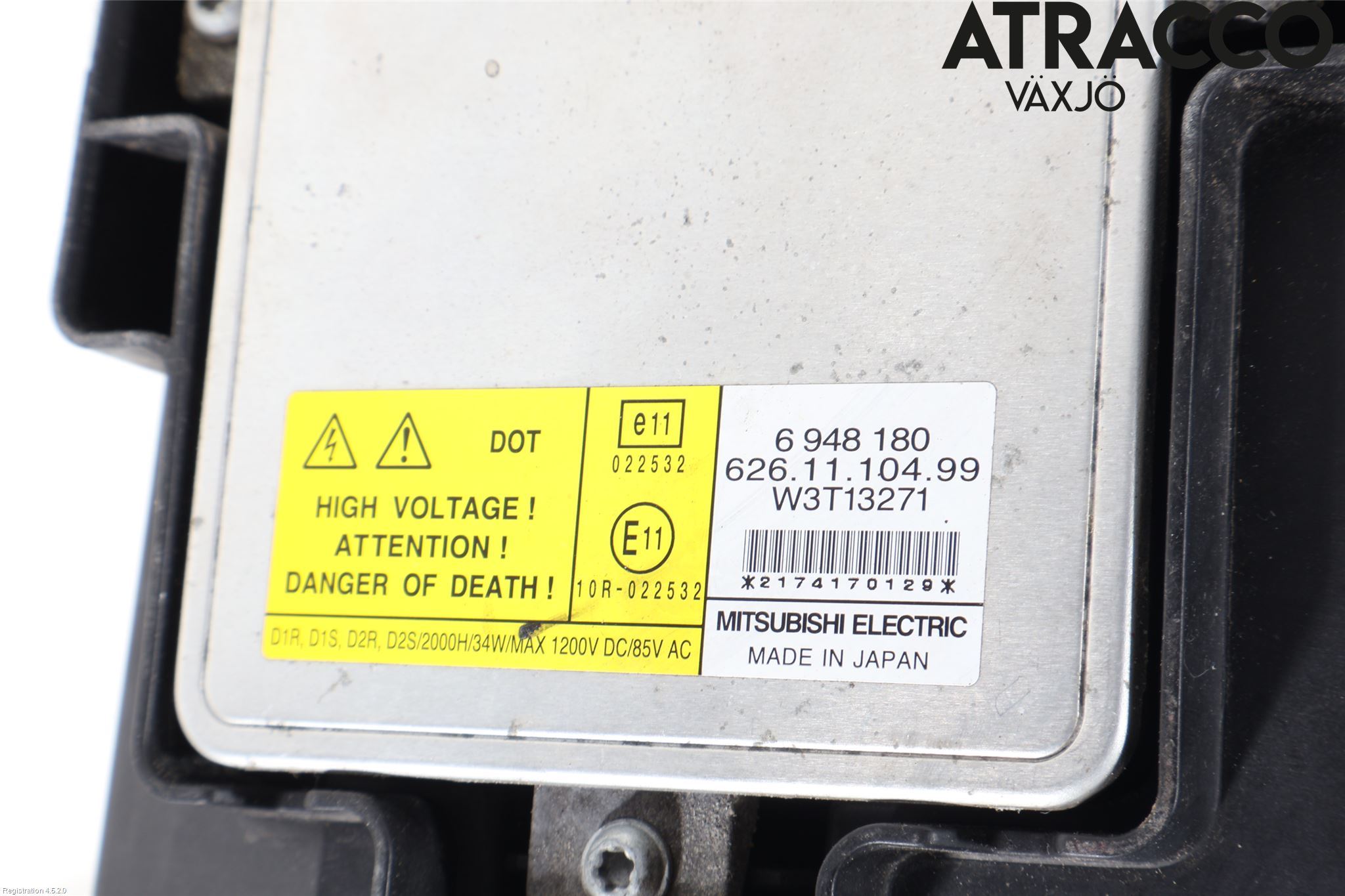 Volvo V70 08-13 Strålkastare Höger