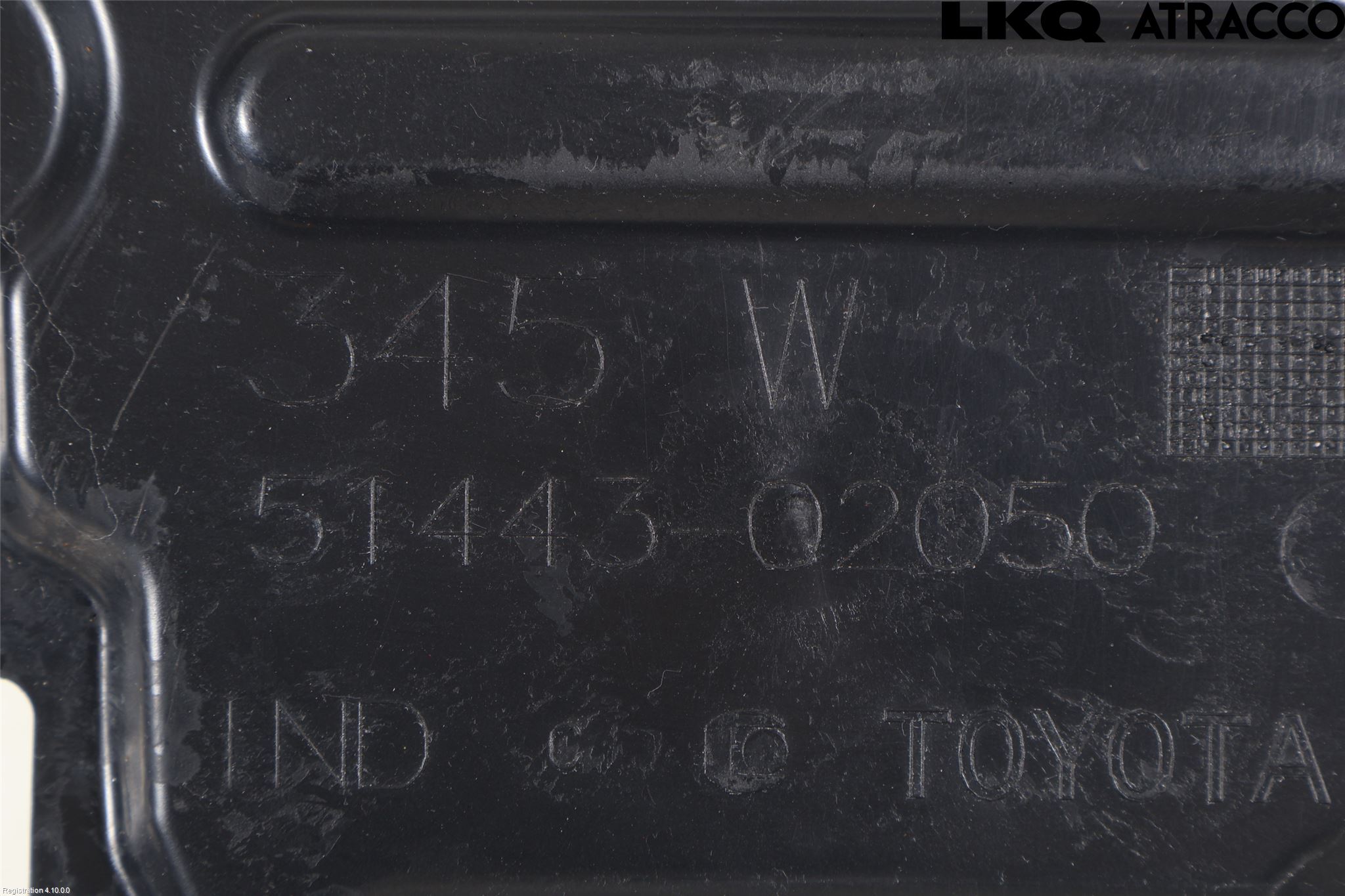 Toyota AURIS 13-19 Hasplåt Plåt-Plast