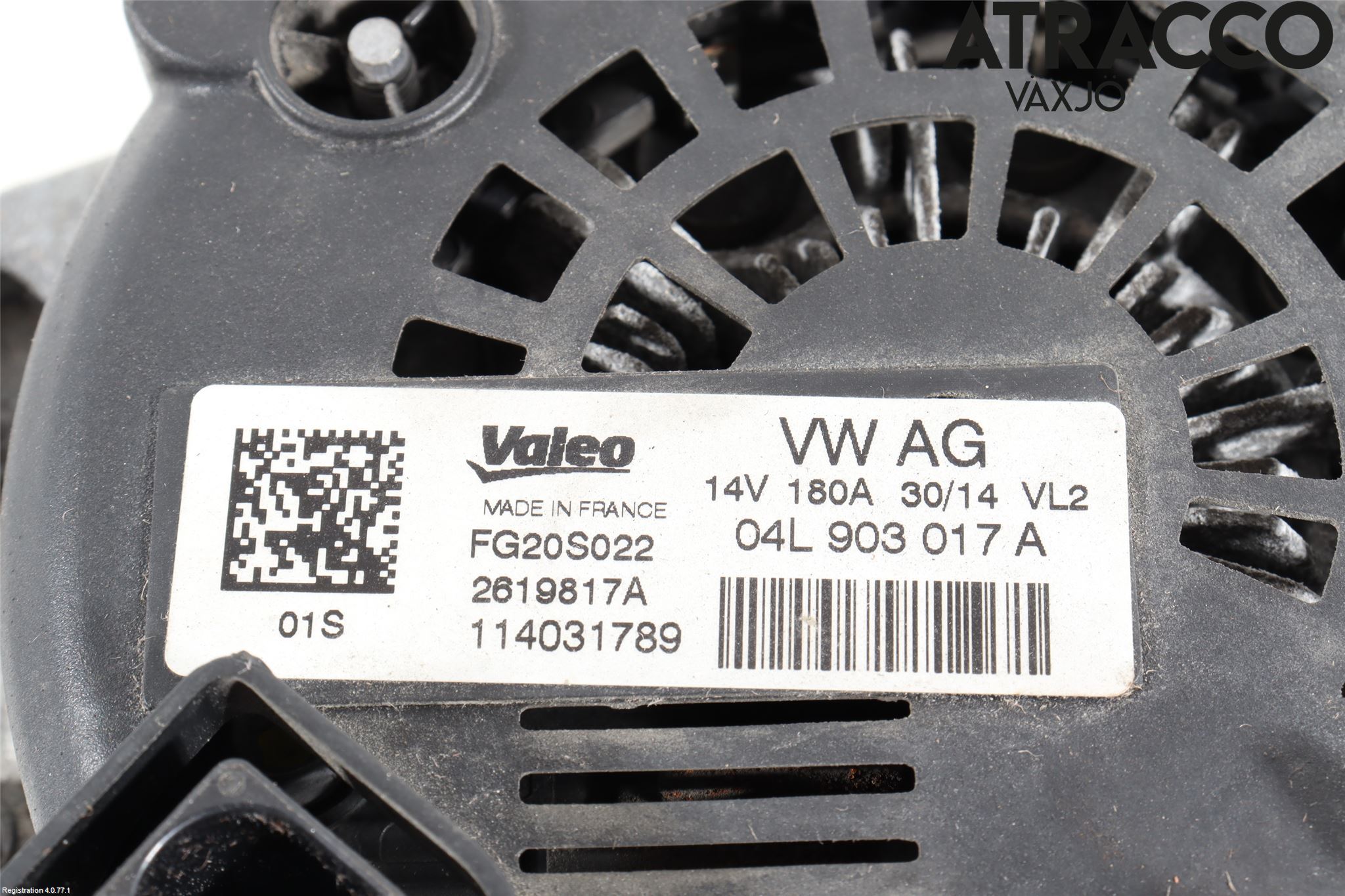 Audi A4 12-15 Generator