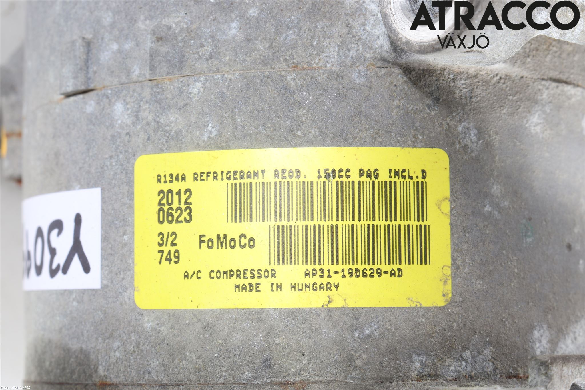 Ford FIESTA 09-12 Ac Kompressor