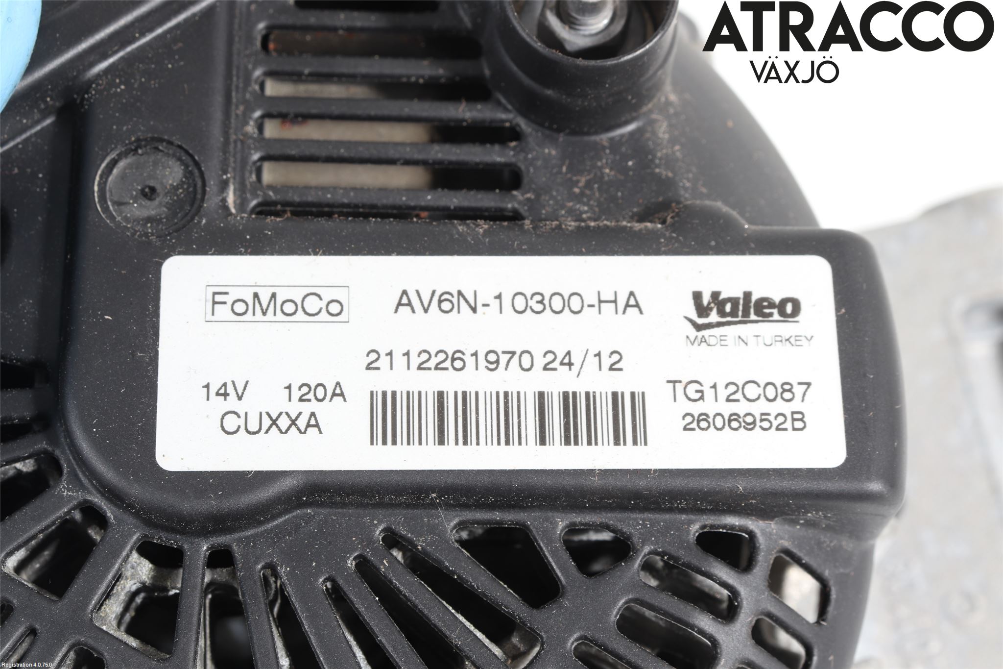 Ford FIESTA 09-12 Generator