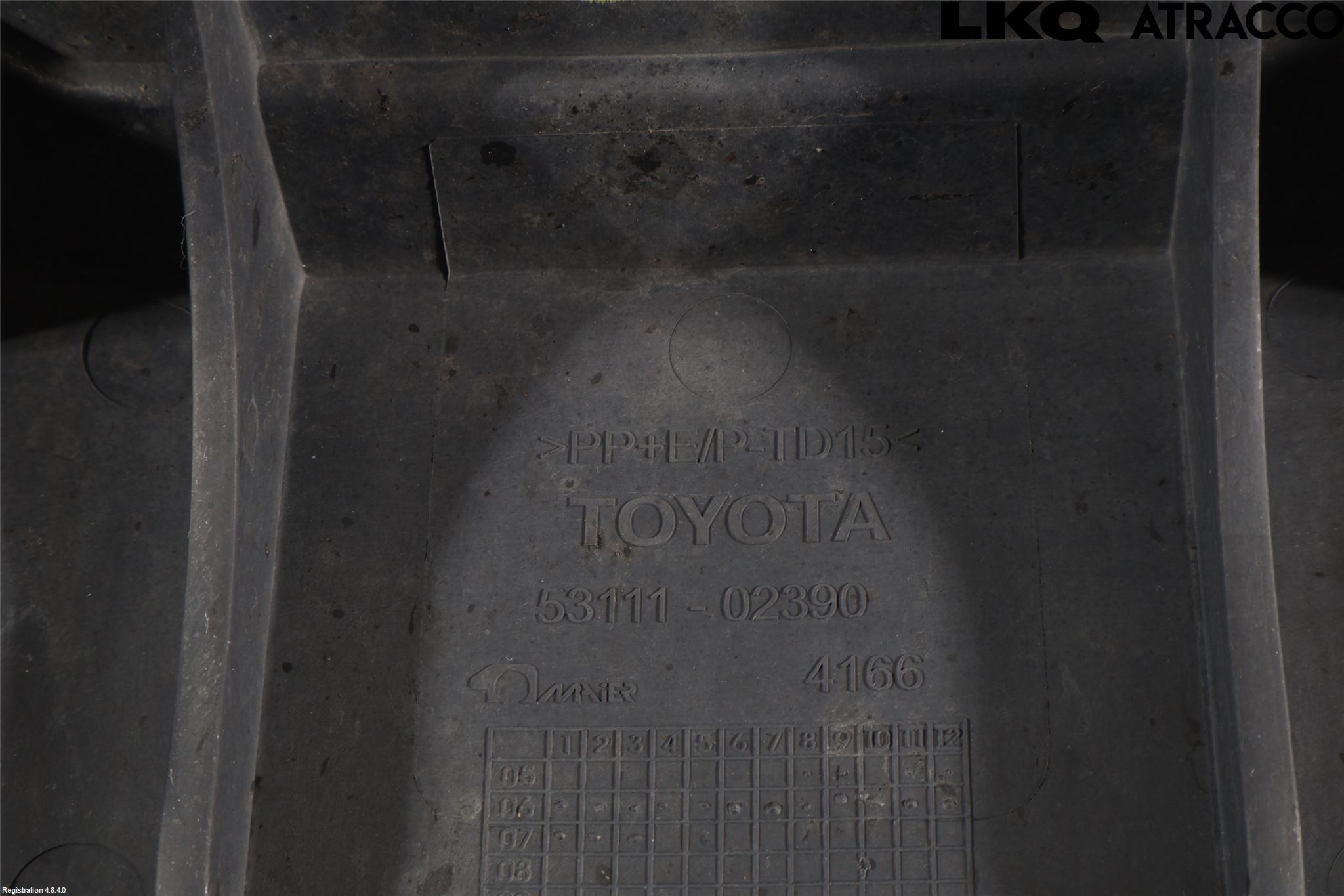 Toyota AURIS 07-09 Grill Komp