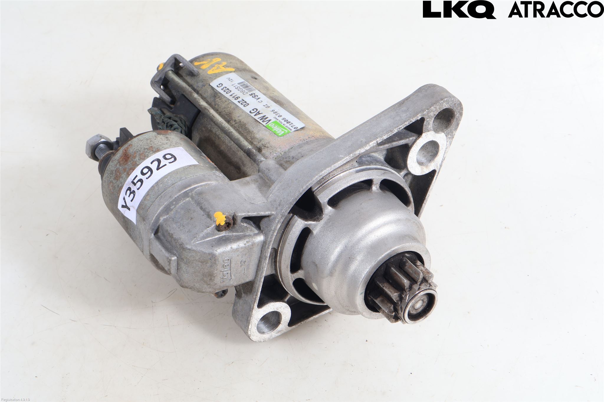 Volkswagen VW SCIROCCO 09-17 Startmotor