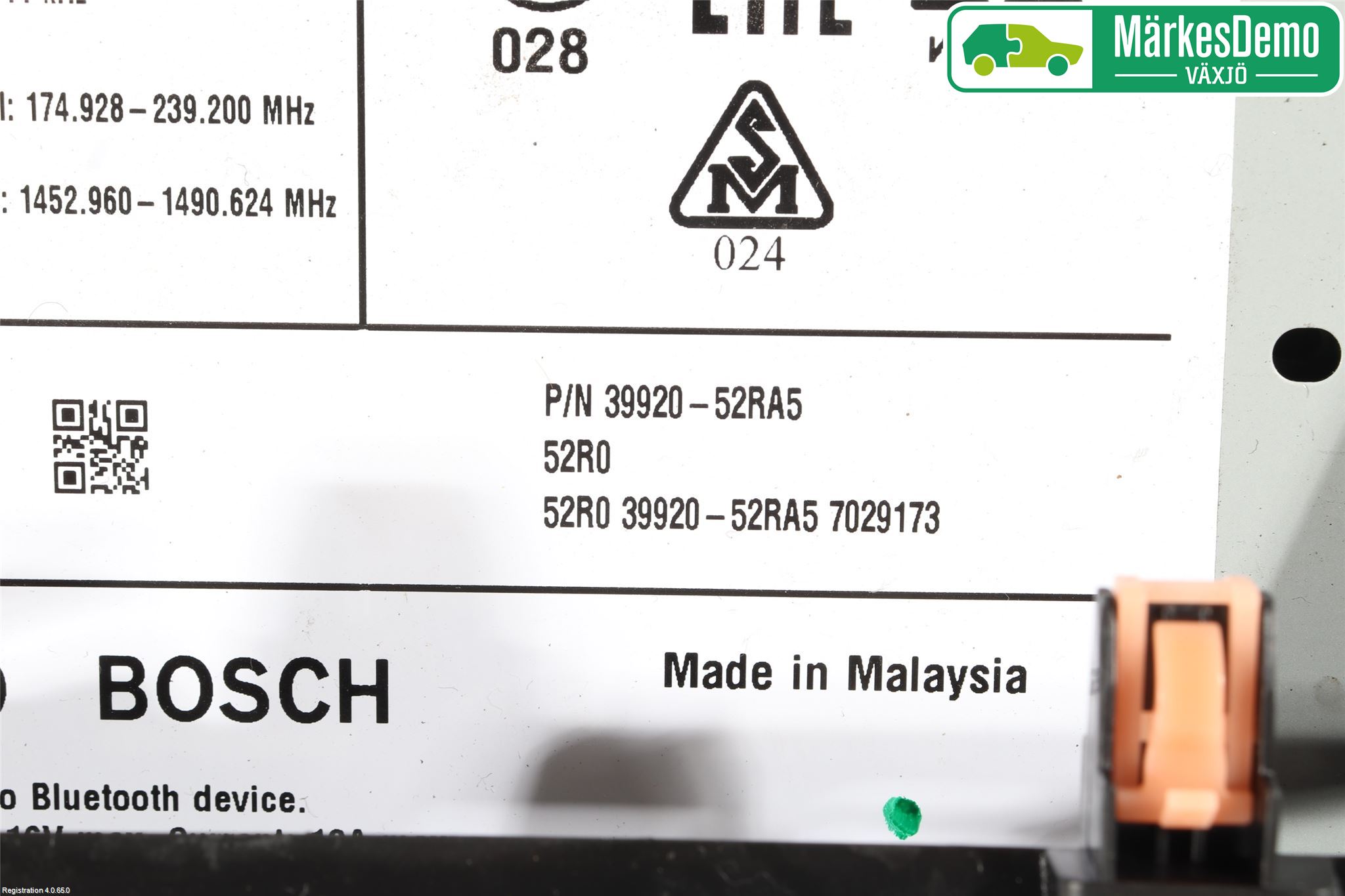 Suzuki SWIFT 17-24 Cd Radio - Multimediapanel