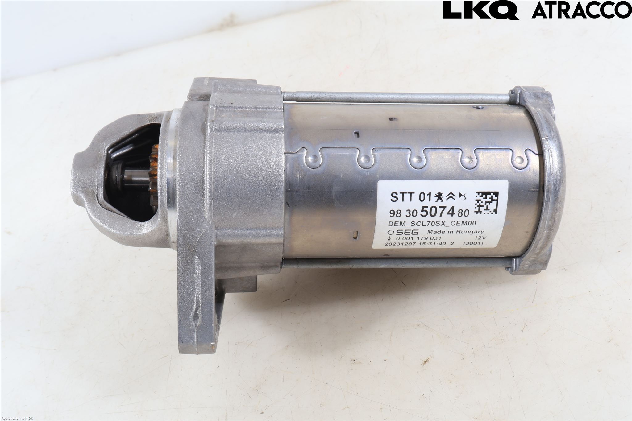 Peugeot 408 22- Startmotor