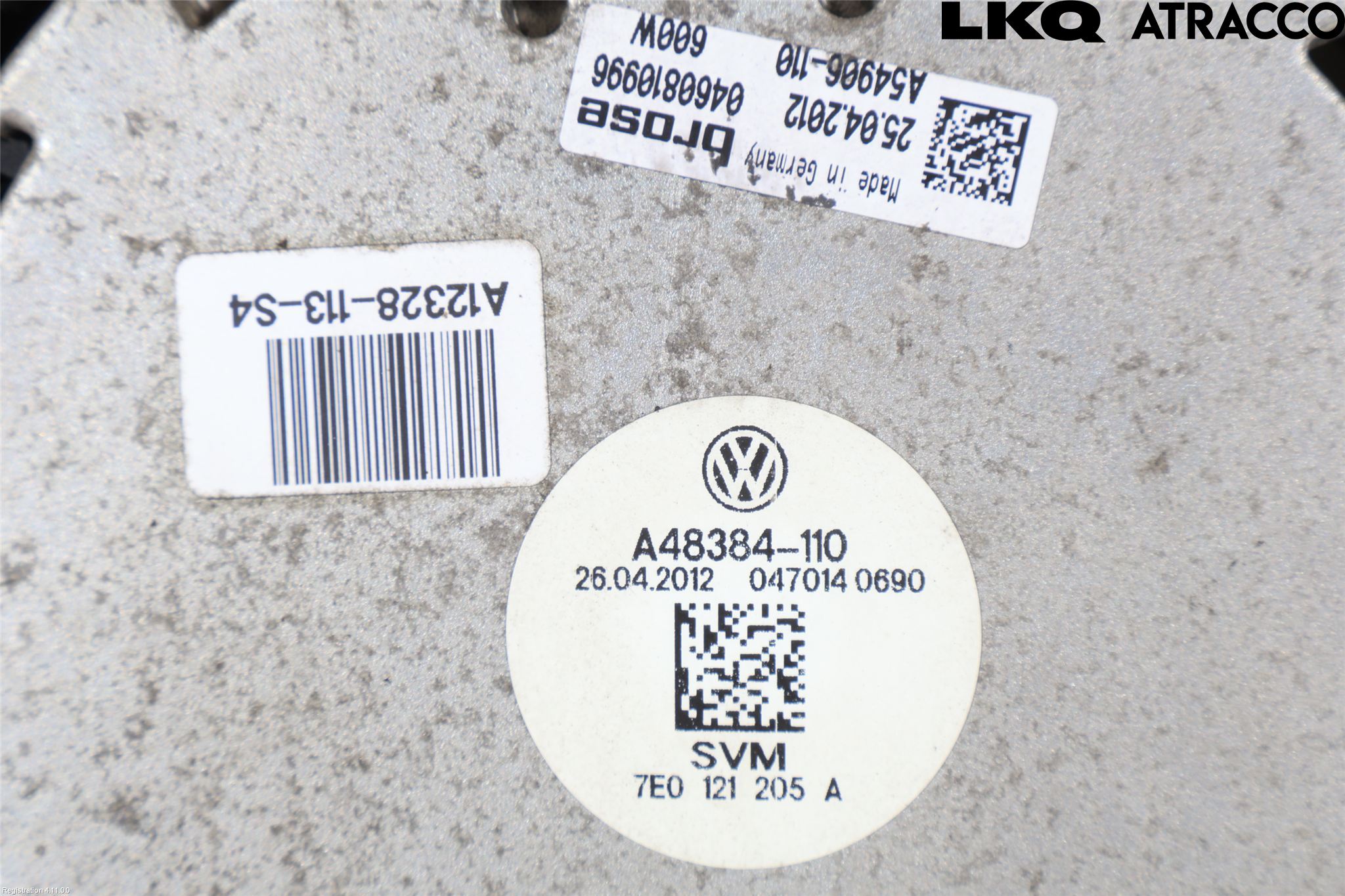 Volkswagen VW TRANSP/CARAVELLE (T5) 04-15 Kylfläktkåpa