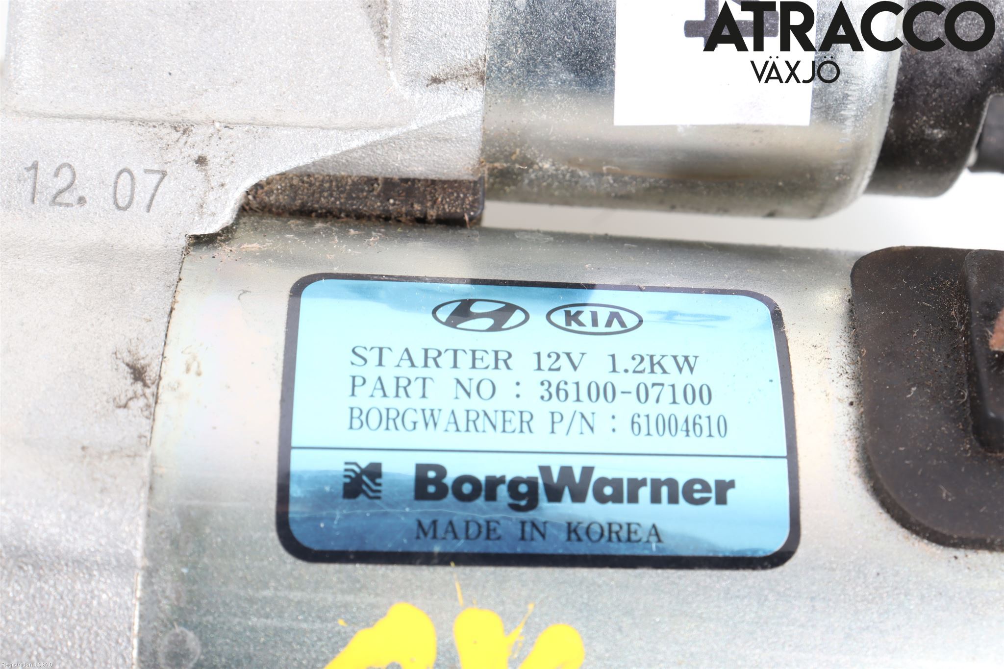 Hyundai i20 BC 21- Startmotor