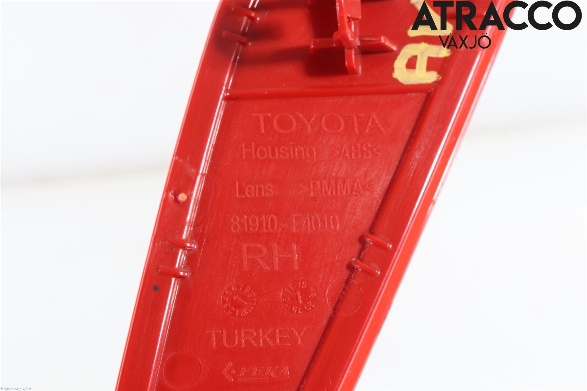 Toyota C-HR 16-23 Dimljus/Reflex Bak