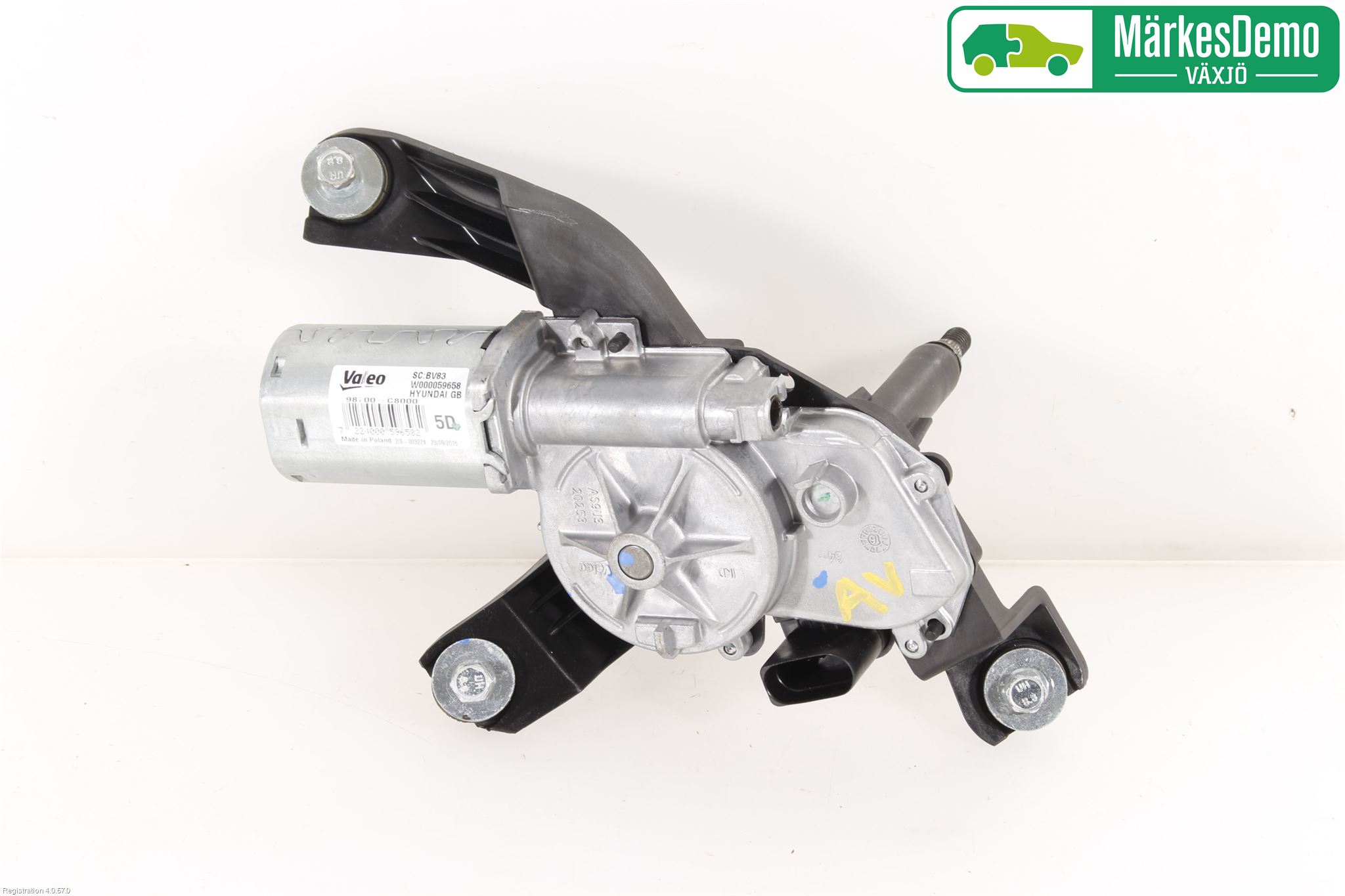 Hyundai i20 GB 15-20 Torkarmotor Baklucka