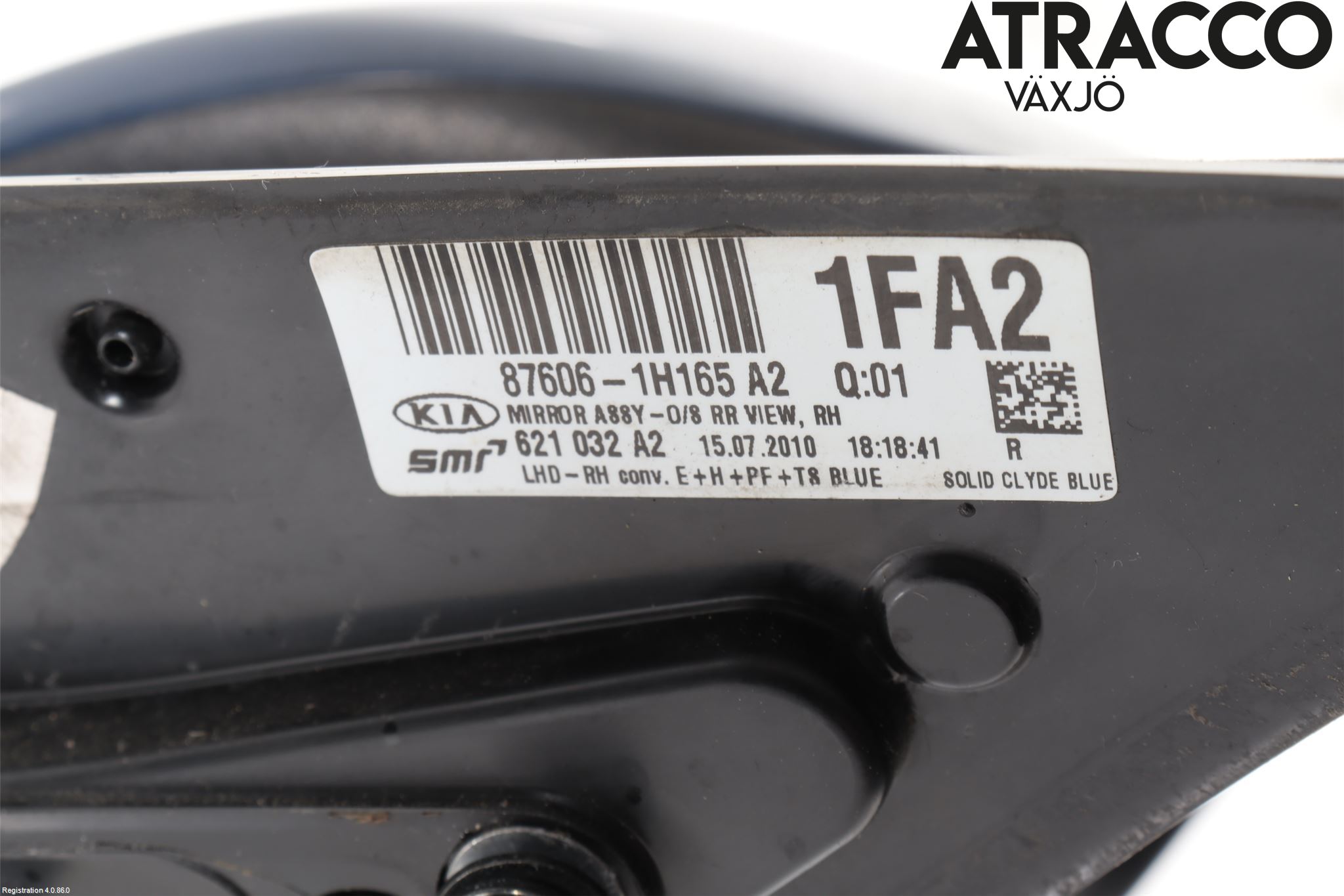 Kia CEED 06-12 Spegel Yttre El Hö