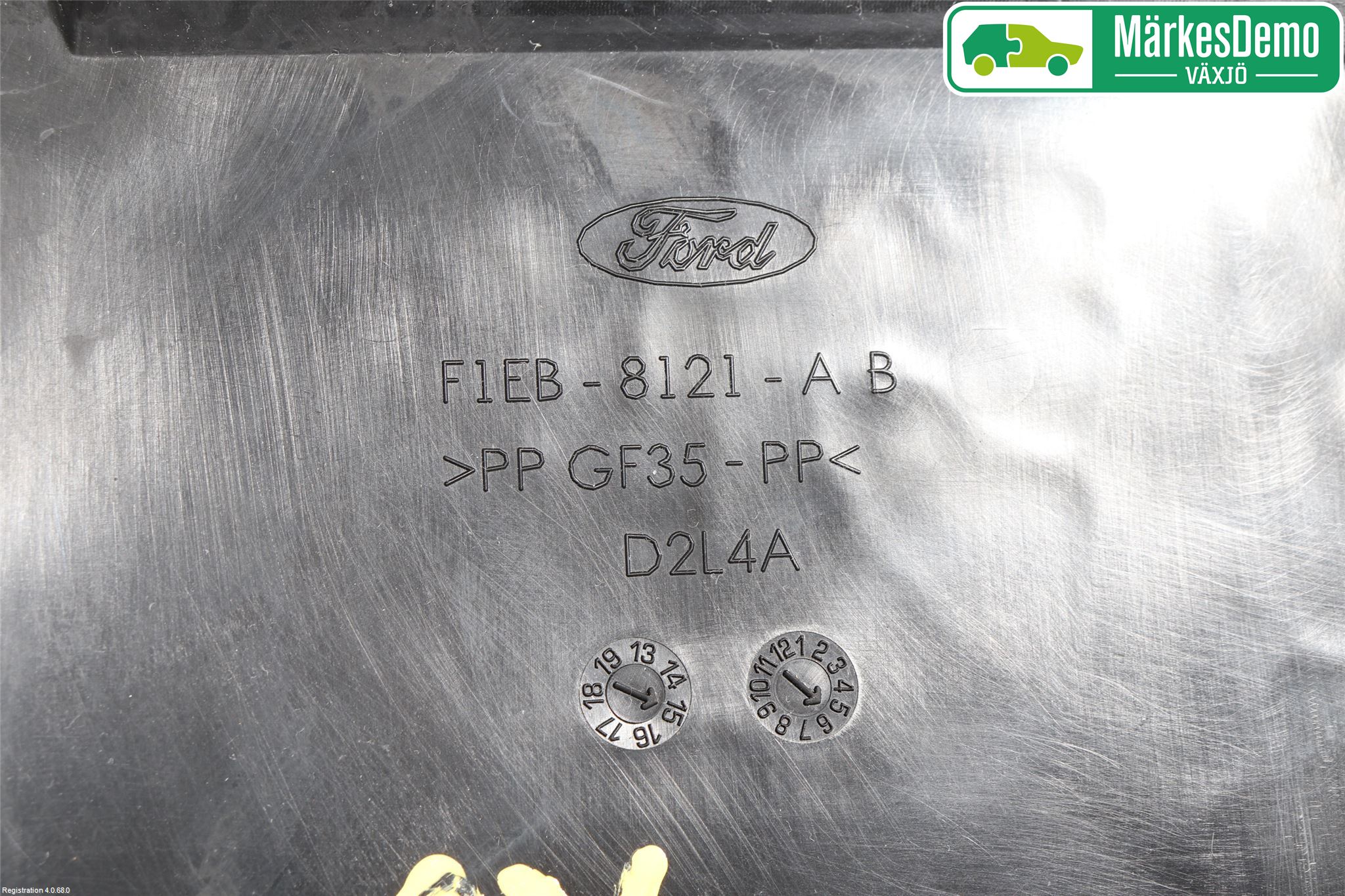 Ford FOCUS 15-18 Deflektor Plåt-Plast Kylning