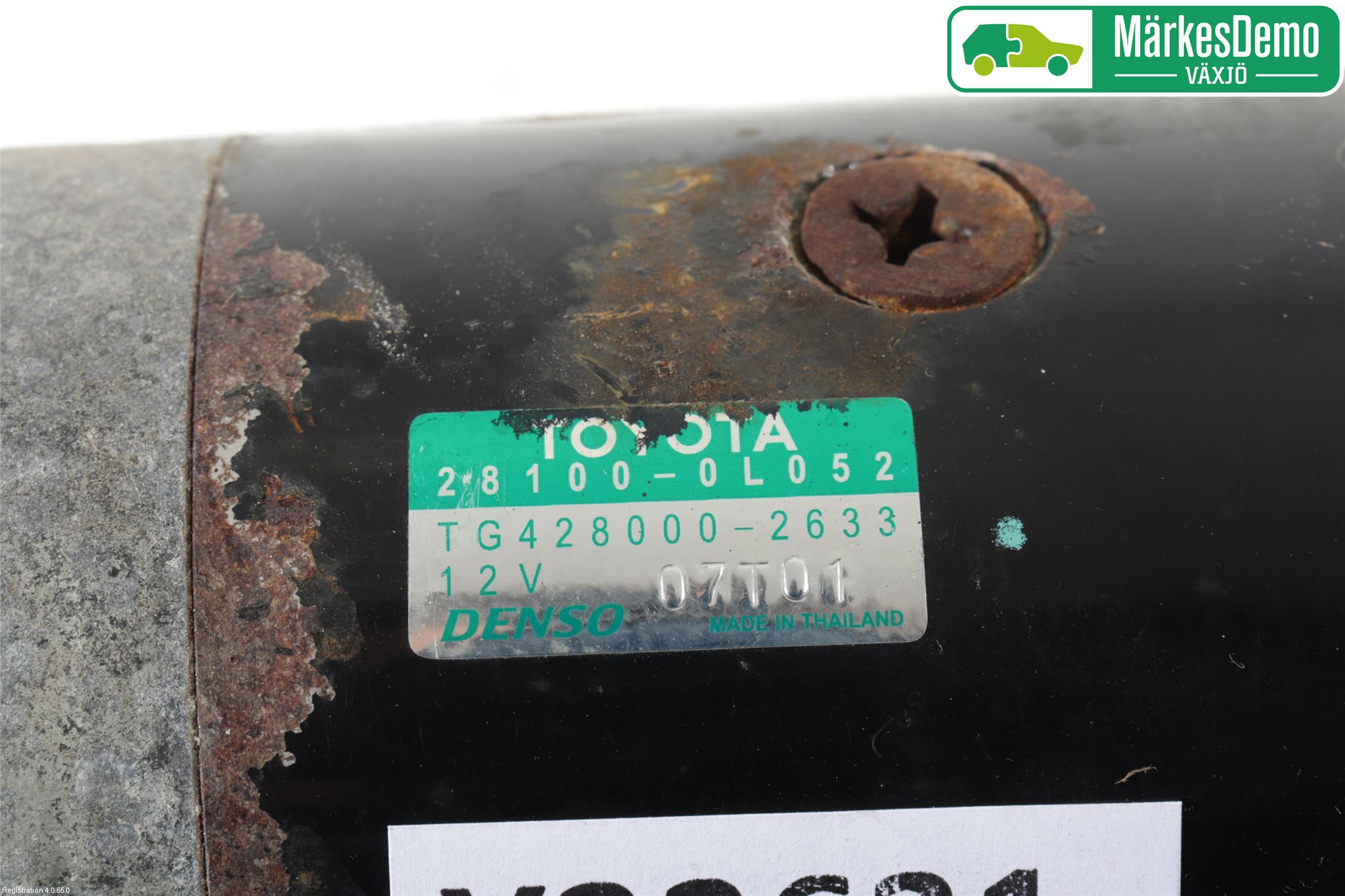Toyota HILUX 16- Startmotor Diesel