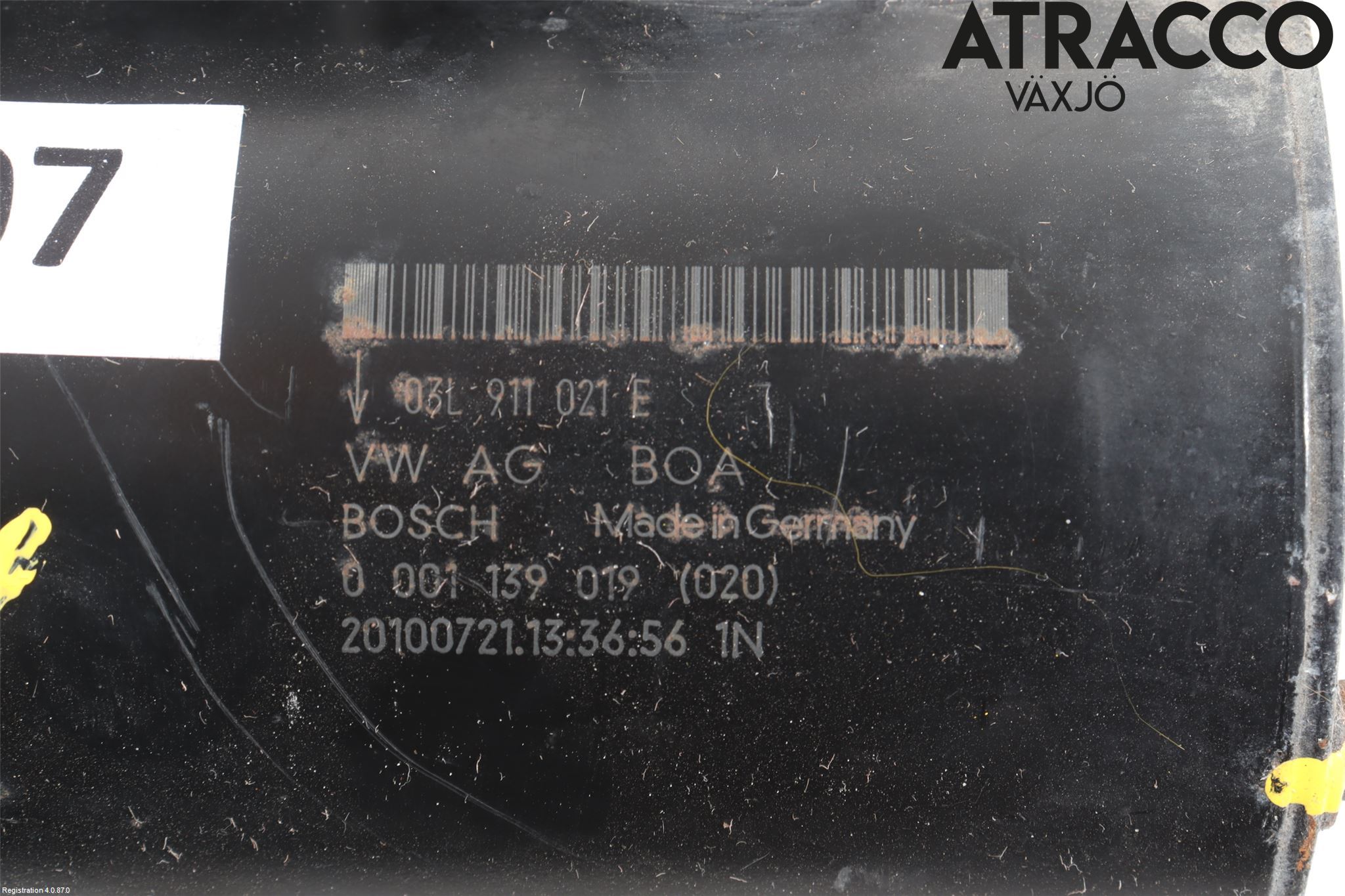 Audi A4/S4 08-11 Startmotor Diesel