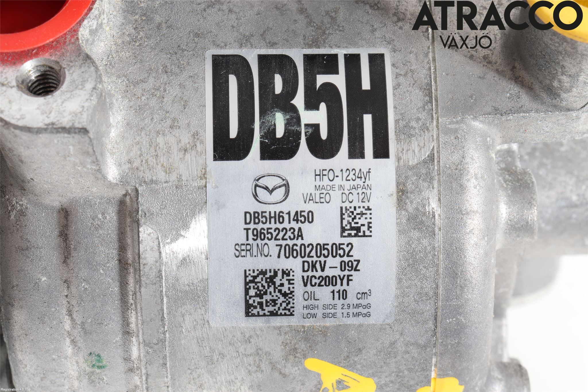 Mazda CX-3 Ac Kompressor