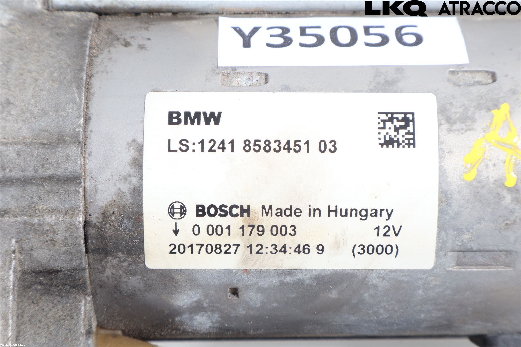 BMW 1 F20/F21 11-19 Startmotor Diesel