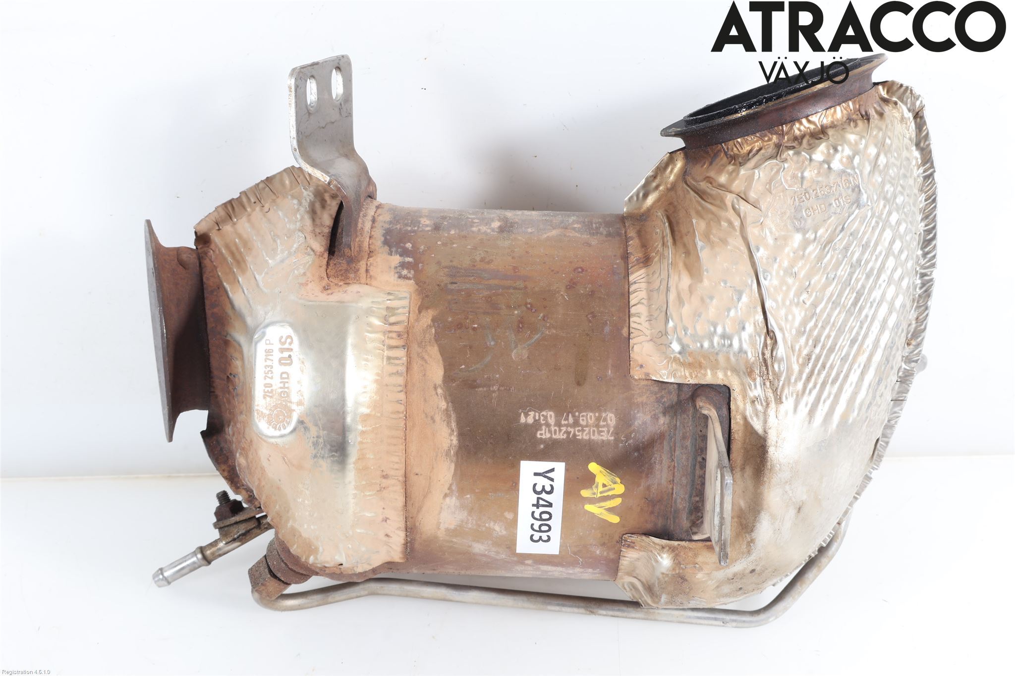 Volkswagen VW TRANSP/CARAVELLE (T6) 16-22 Avgas Partikelfilter