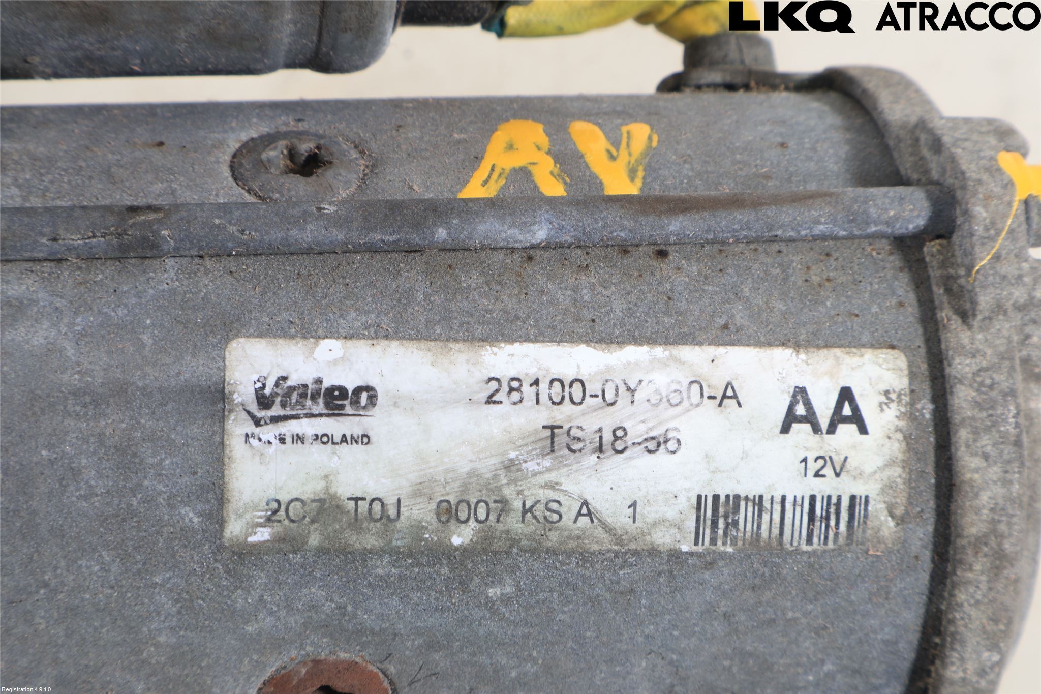 Toyota C-HR 16-23 Startmotor