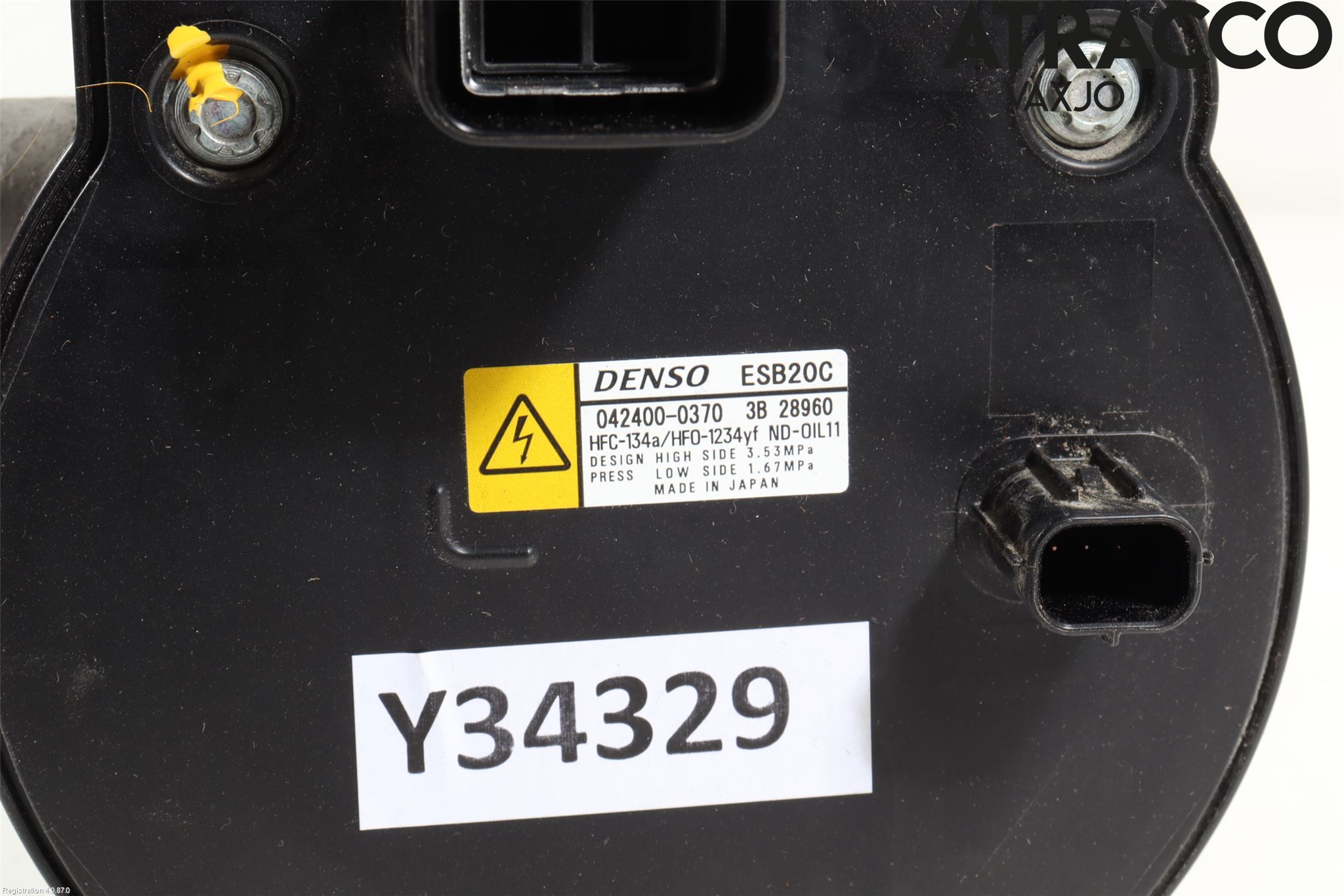 Toyota C-HR 16-23 Ac Kompressor