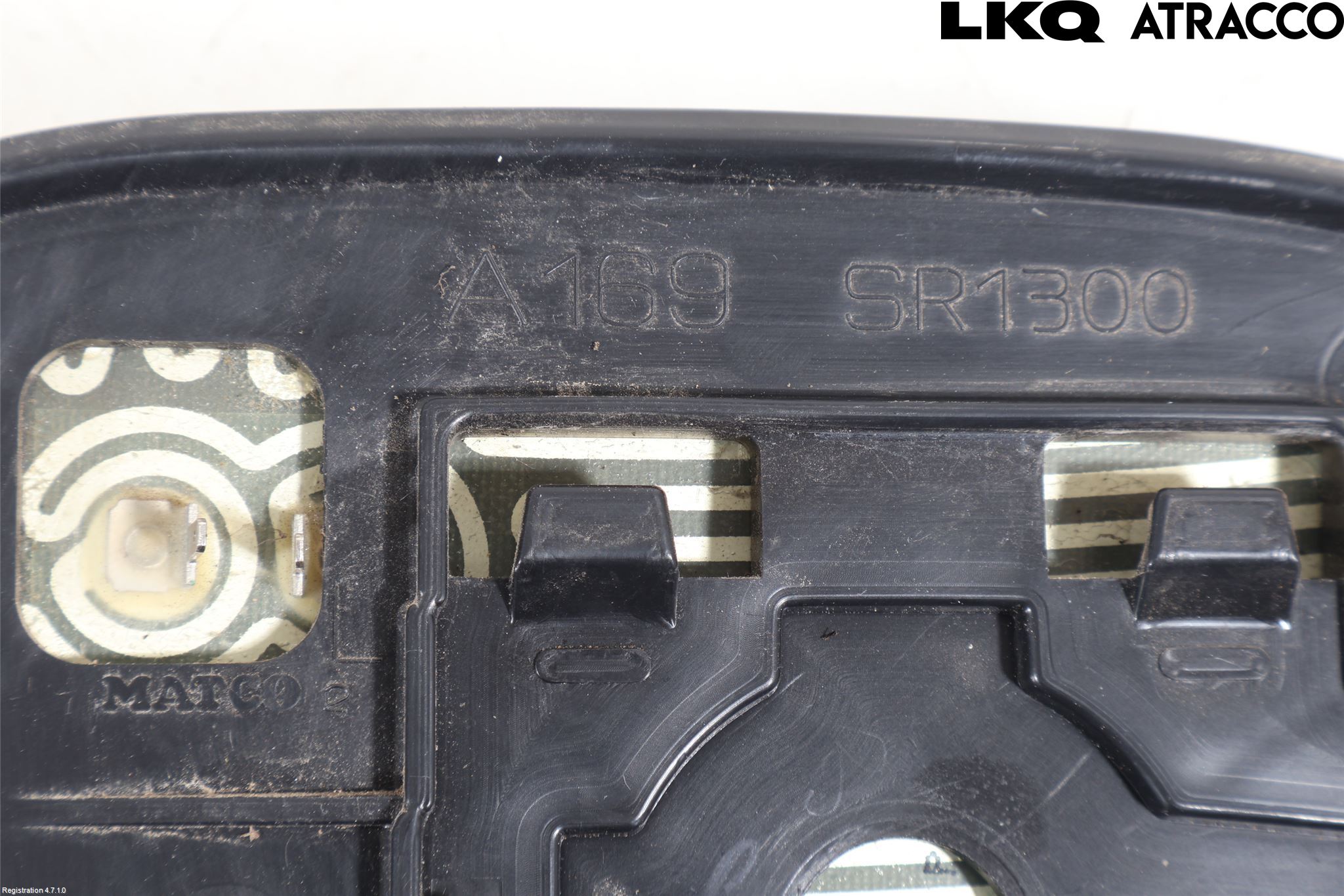 Toyota HILUX 05-16 Spegelglas Vä