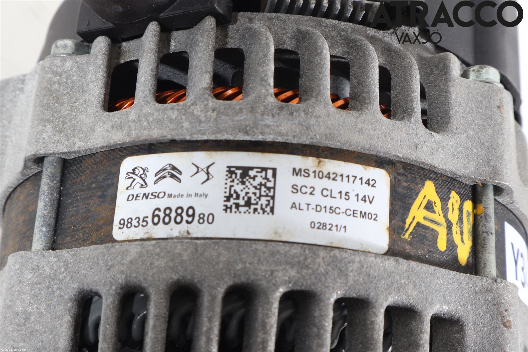 Peugeot 2008/E-2008 20- Generator