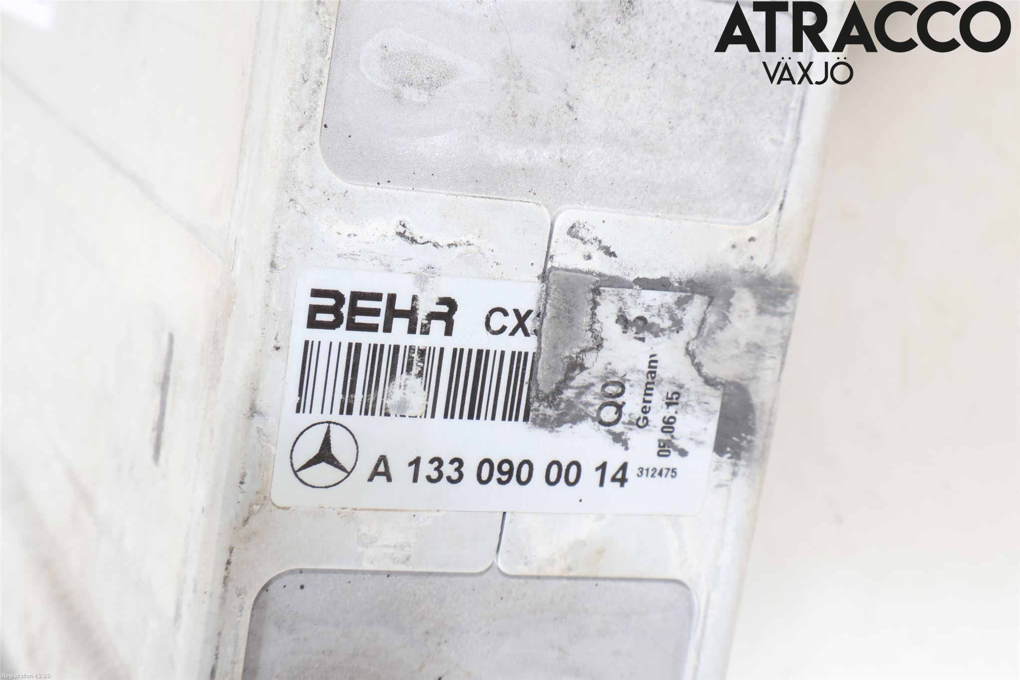 Mercedes-Benz MB CLA-KLASS (C117/X117) 13-19 Laddluft-Intercooler Kyl