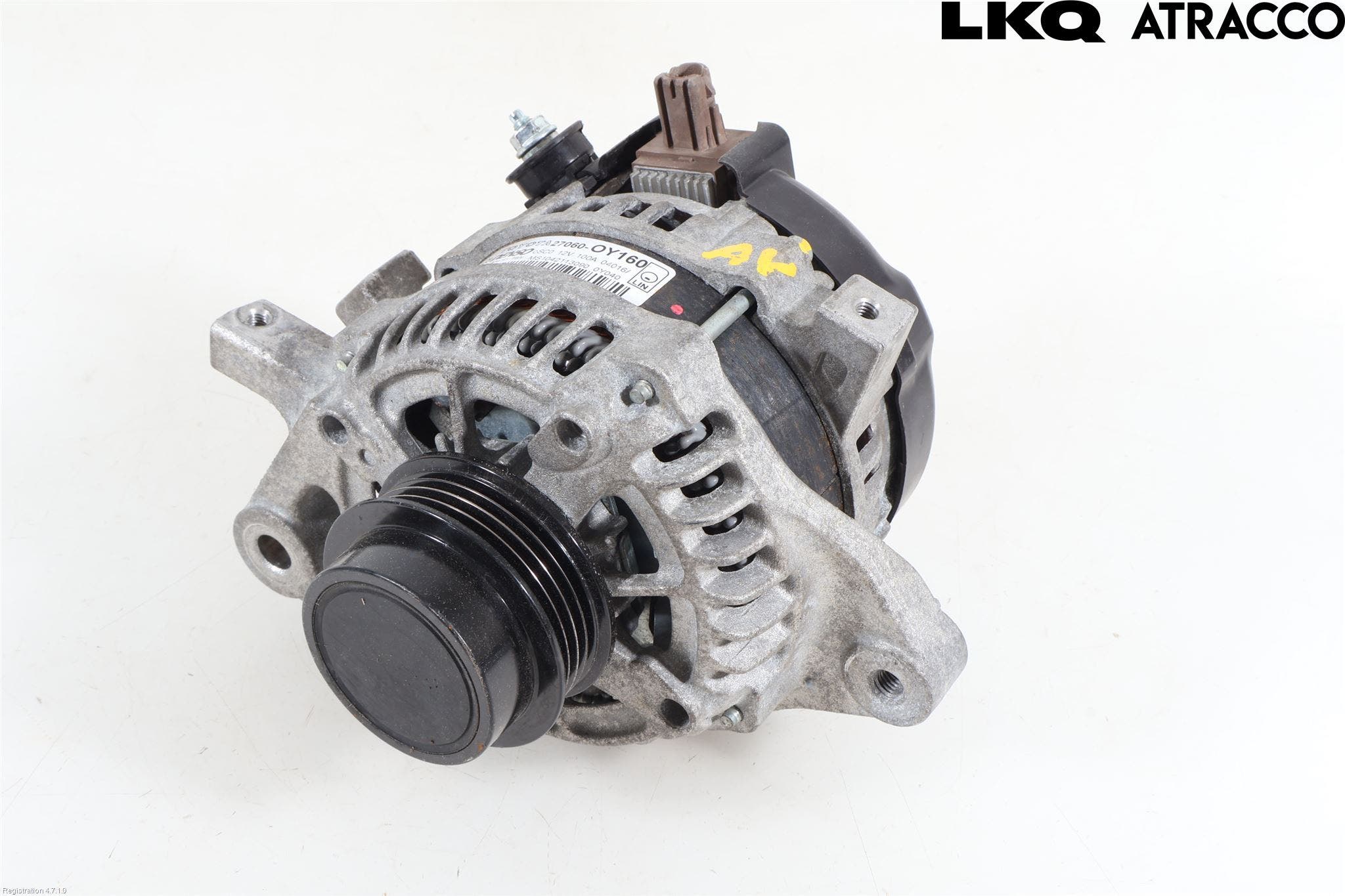 Toyota YARIS XP130 15-20 Generator