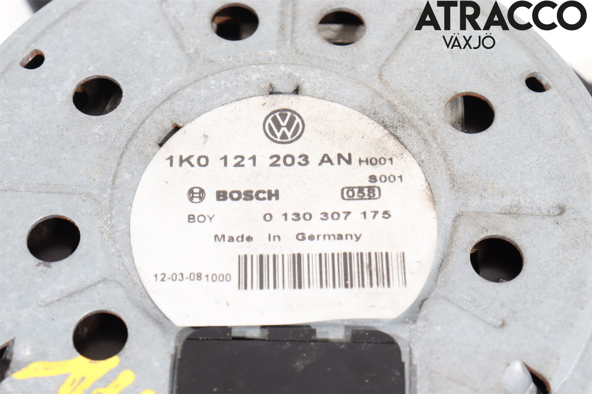 Volkswagen VW GOLF VI 09-13 Kylfläkt El