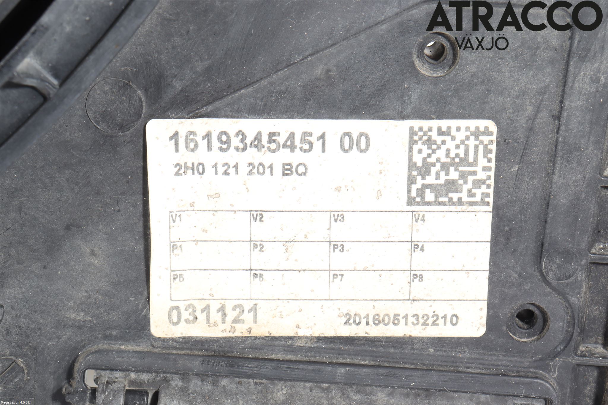 Volkswagen VW AMAROK 2H 10-22 Kylfläktkåpa
