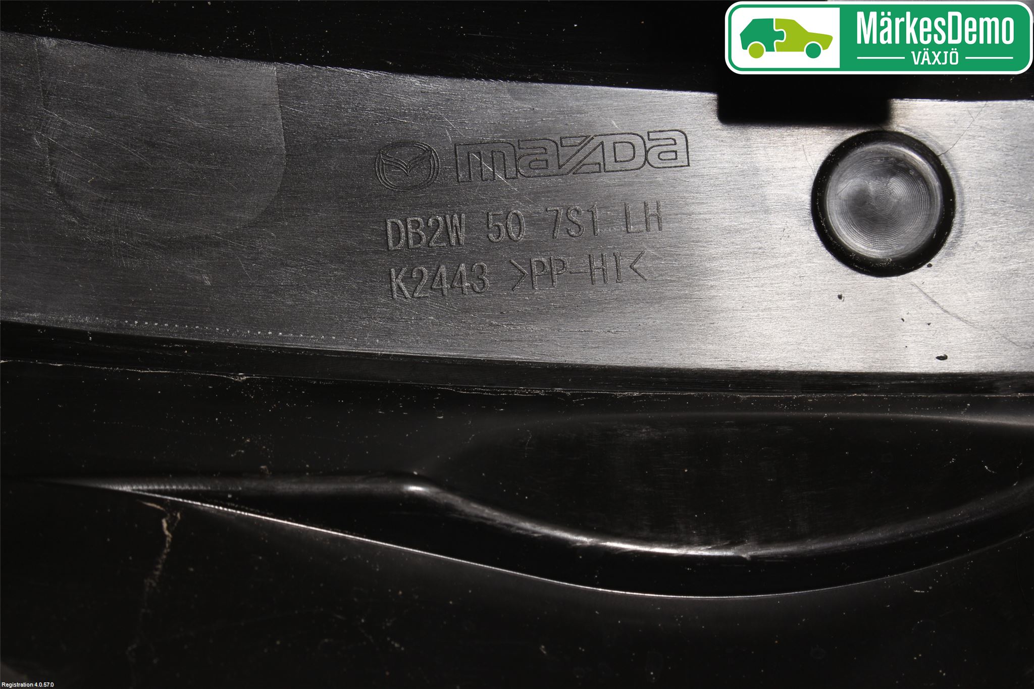 Mazda CX-3 Torpedplåt-Torpedplast