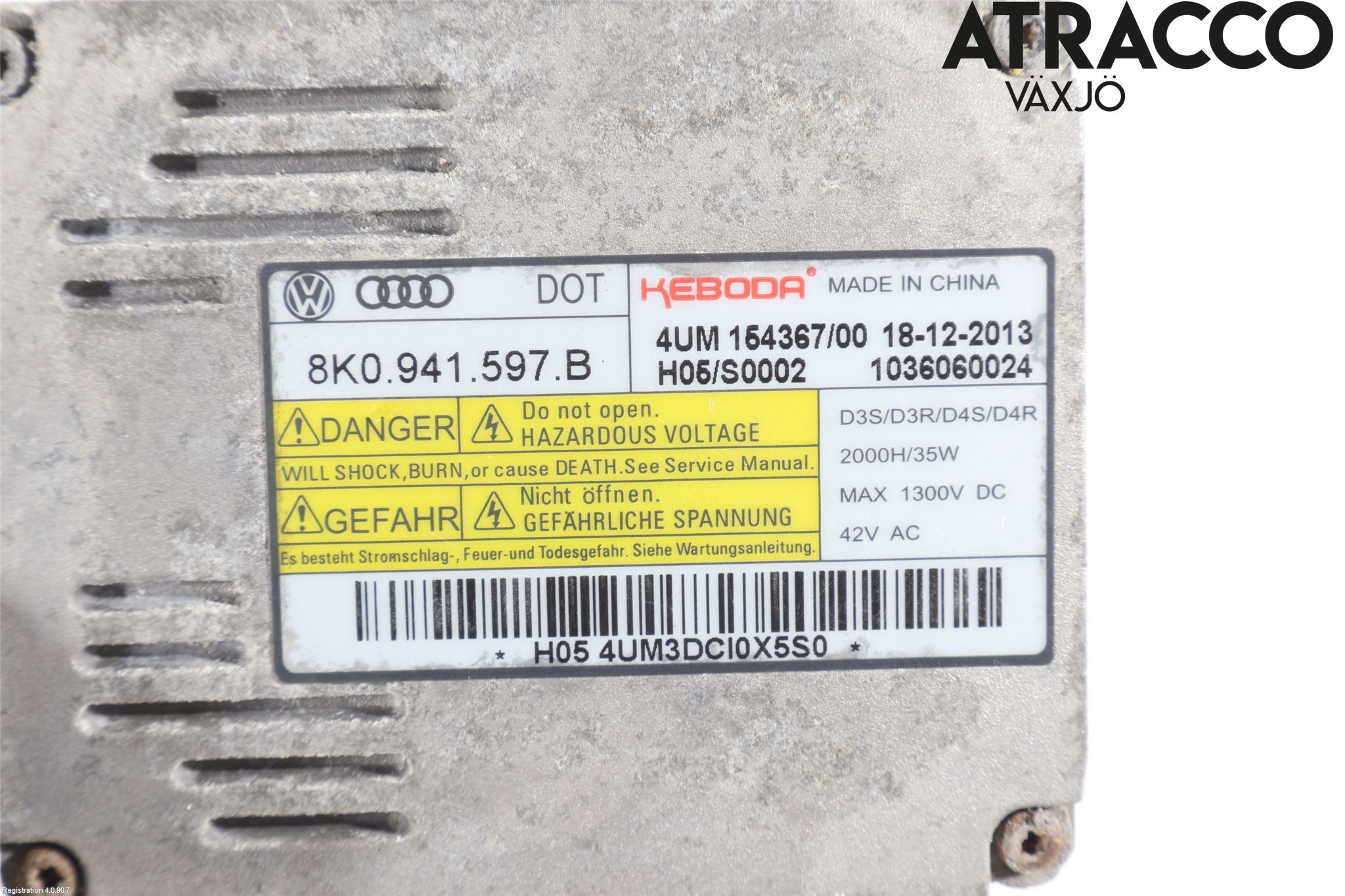 Volkswagen VW PASSAT 11-14 Styrenhet Strålkastare