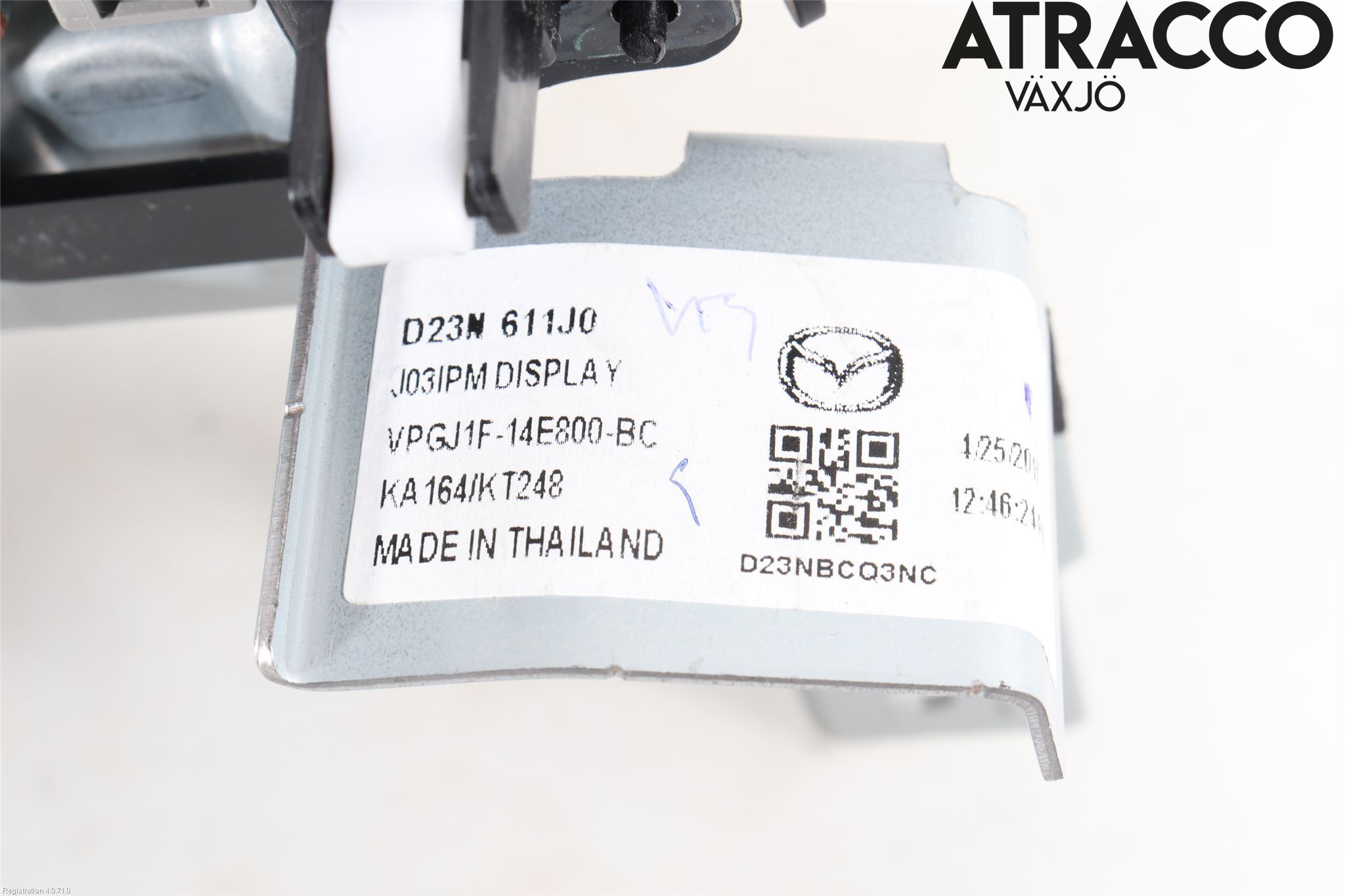 Mazda CX-3 Cd Radio - Multimediapanel