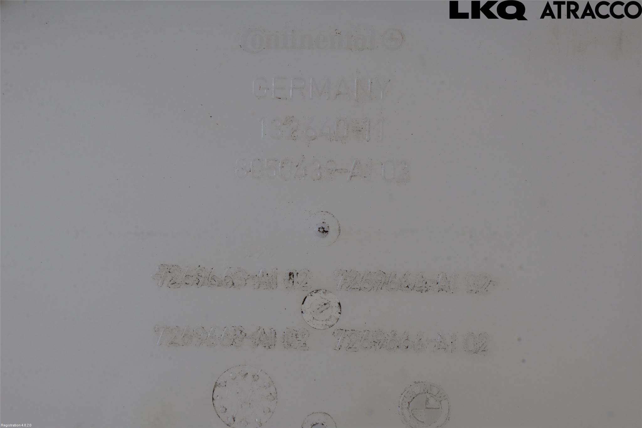 BMW 5 F10/F11/F18 09-17 Spolartank Vindruta-Strål