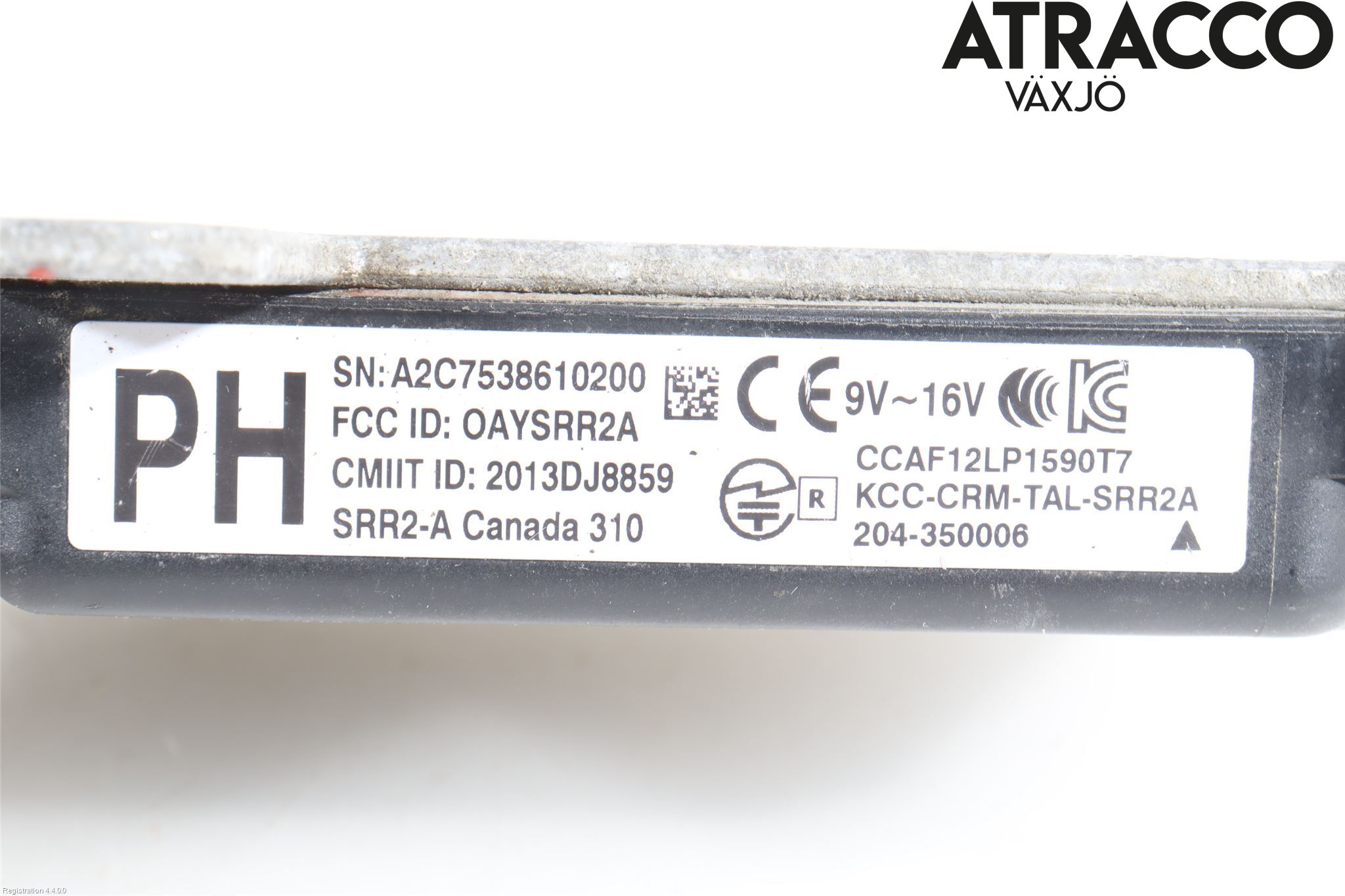 Toyota PRIUS (ZVW50) 16-21 Sensor Aktivt Kollisionsskydd