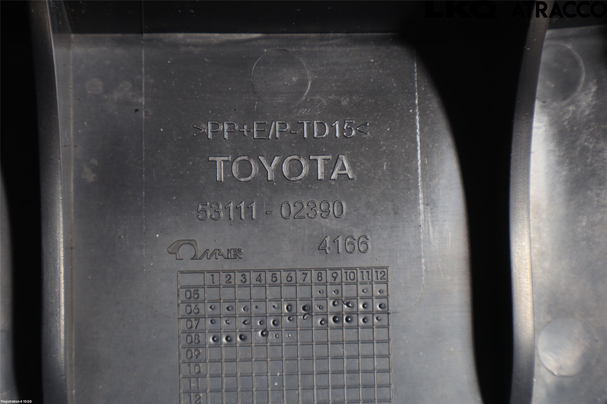 Toyota AURIS 07-09 Grill Komp